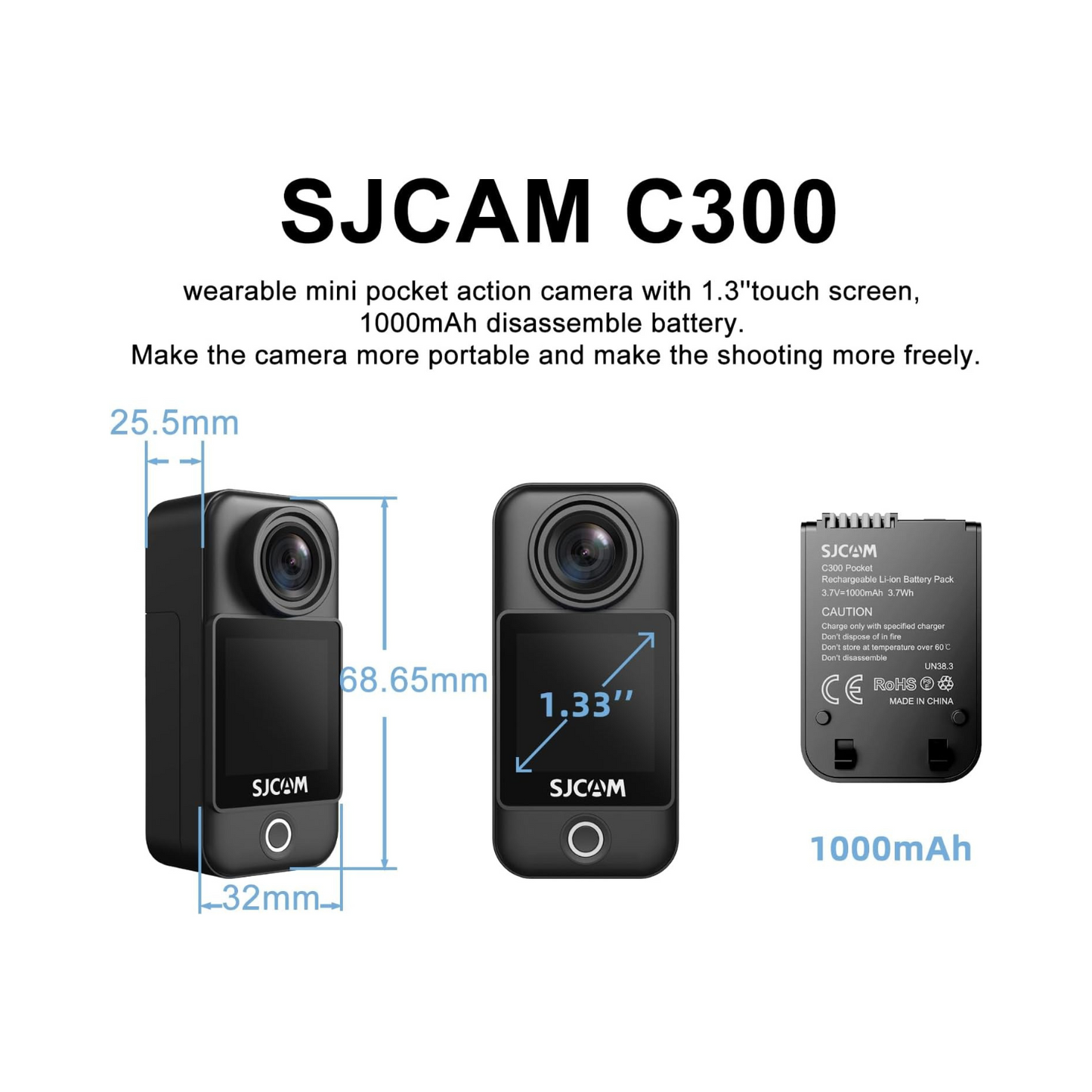 SJCAM C300 POCKET
