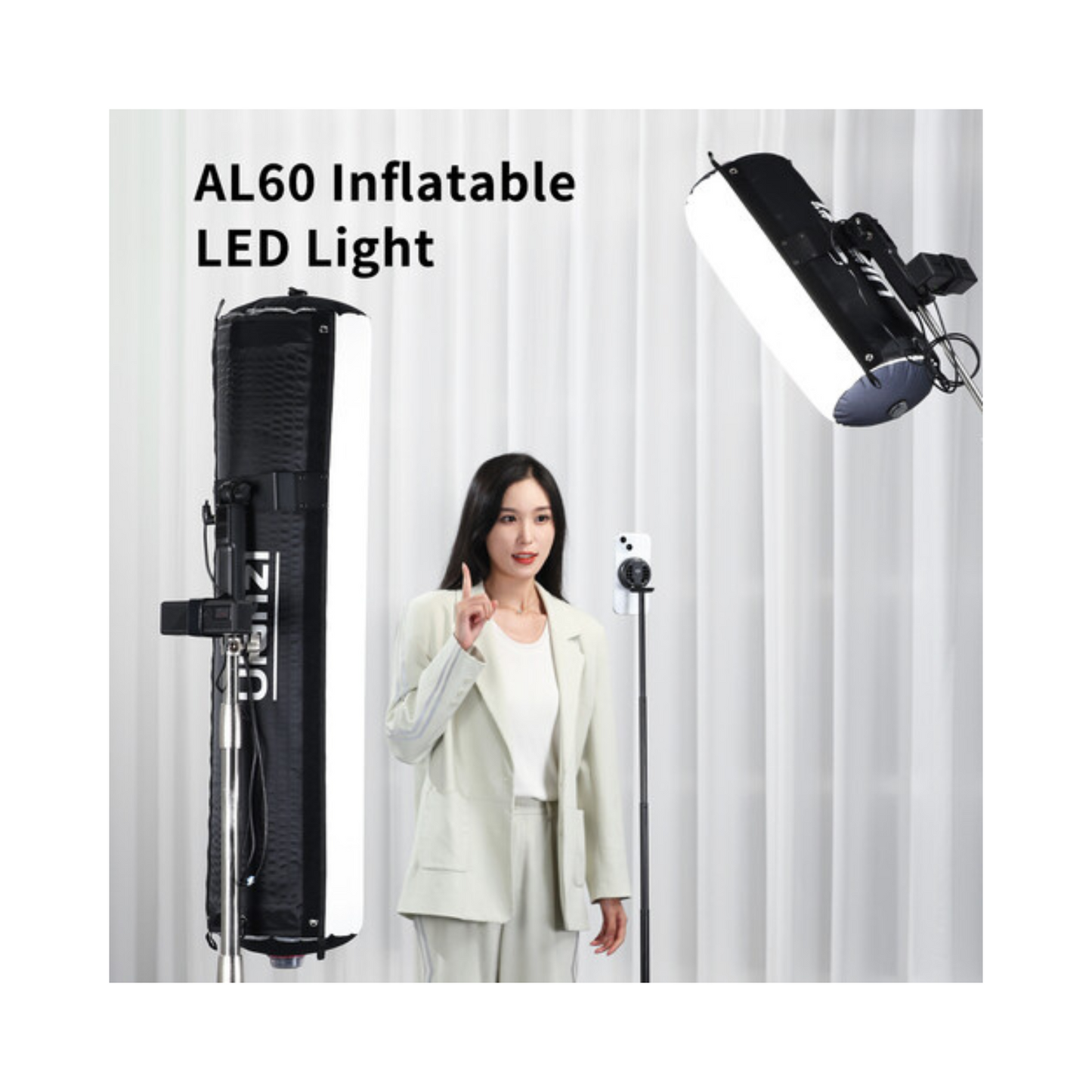 Ulanzi AL60, Photography Light, Black
