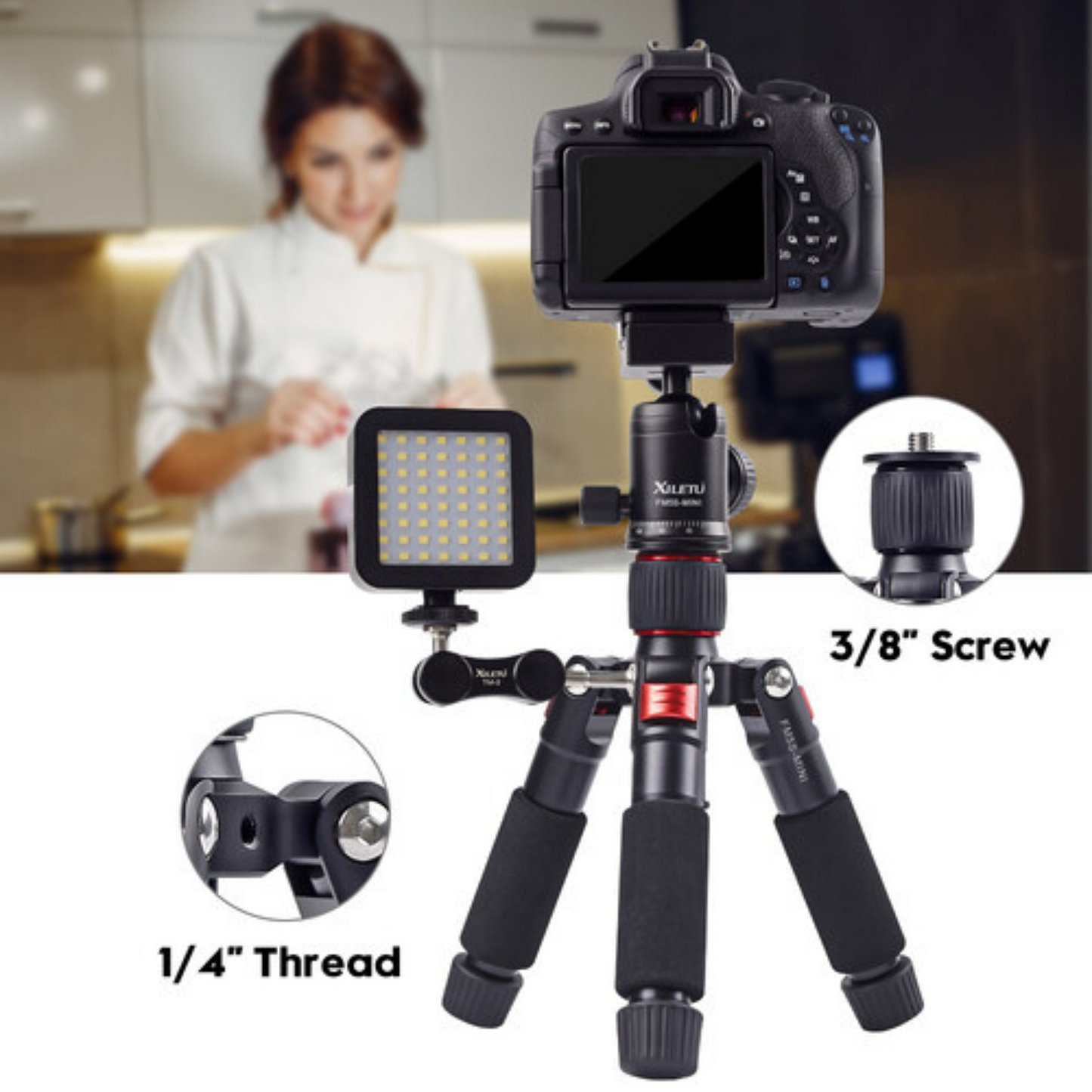 Xiletu FM5S-Mini Tripod