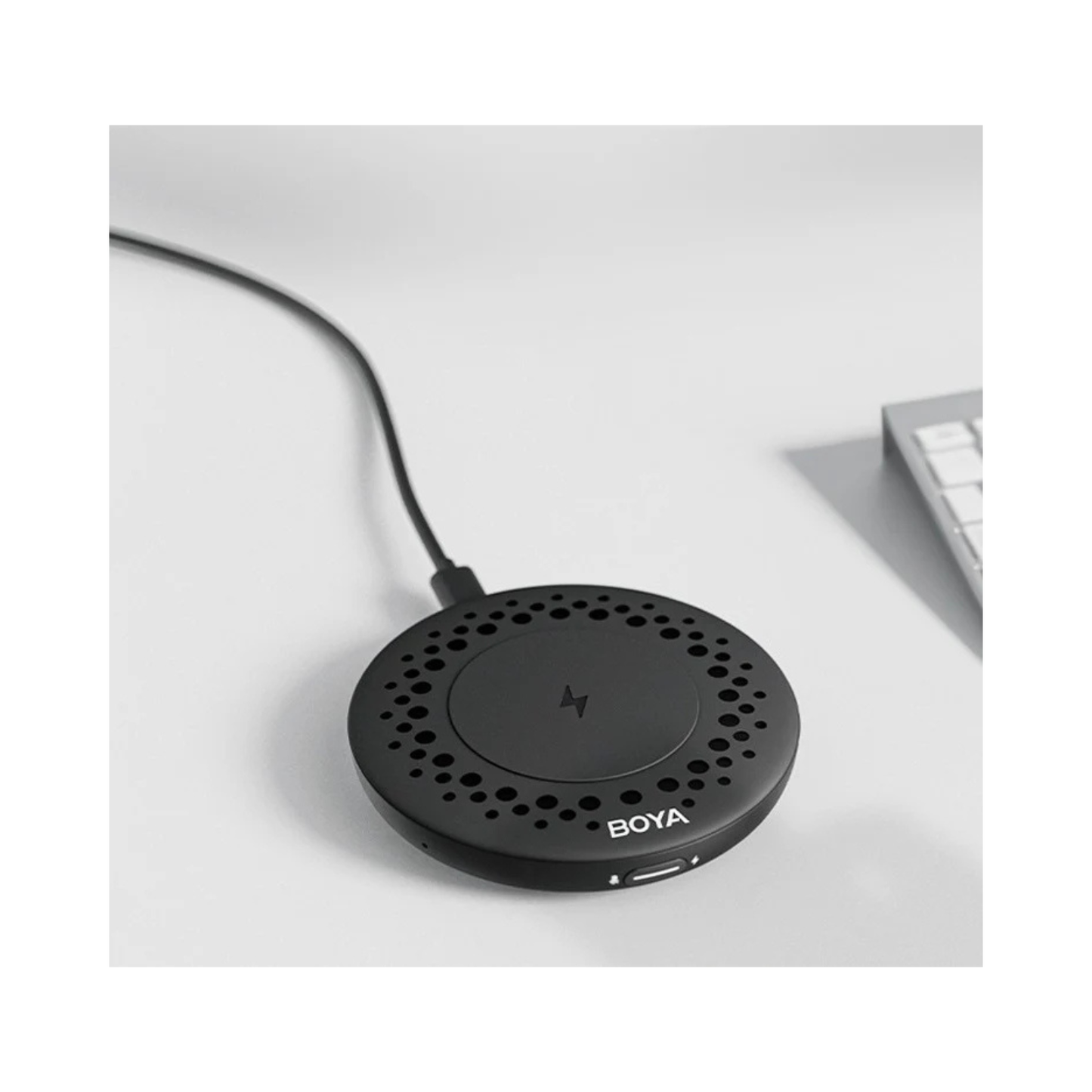 Boya Blobby, Portable USB Condenser Omnidirectional Conference Microphone, Black