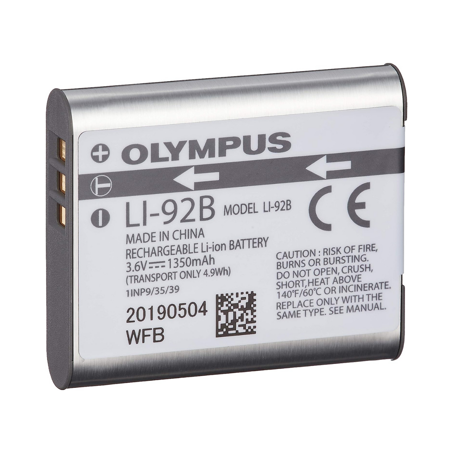 Olympus Li-92B Rechargeable Lithium Battery