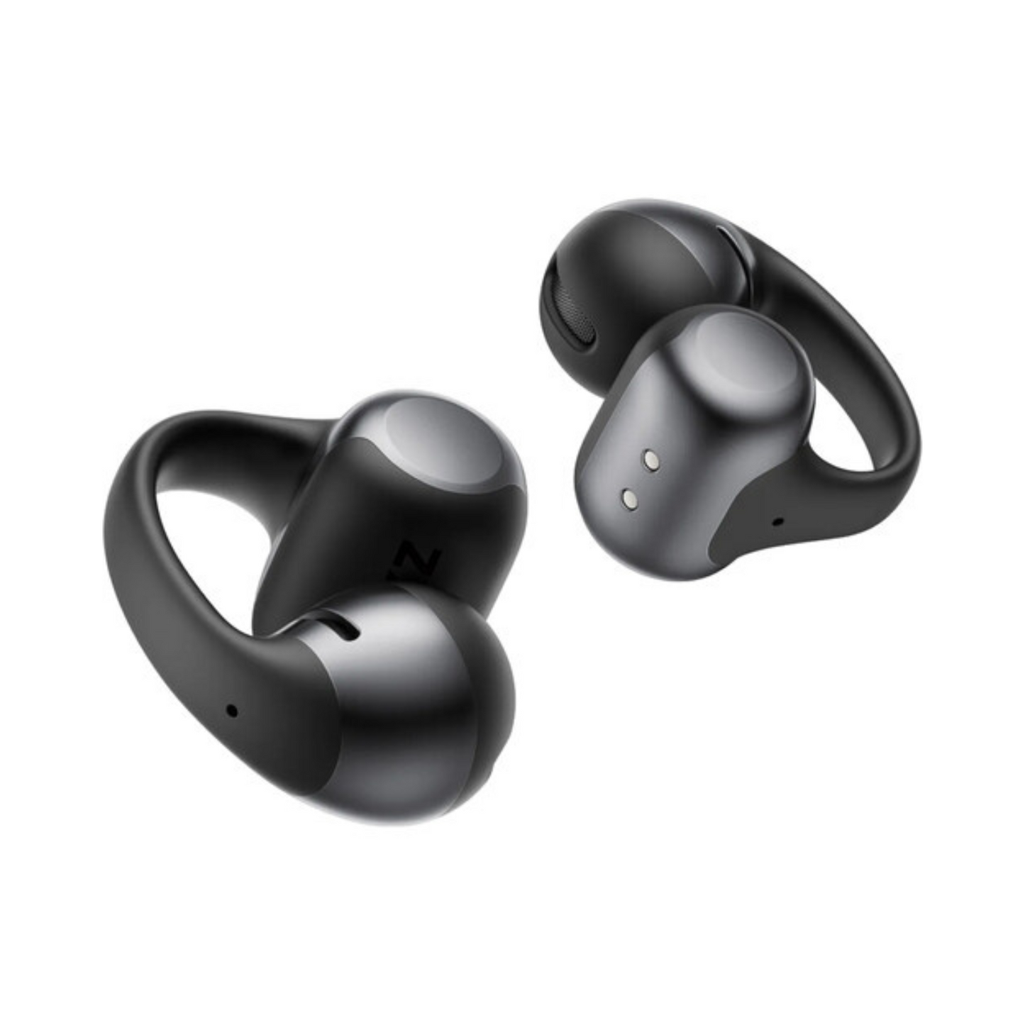 Shokz OpenDots ONE, Open-Ear Clip-On Earbuds, Black