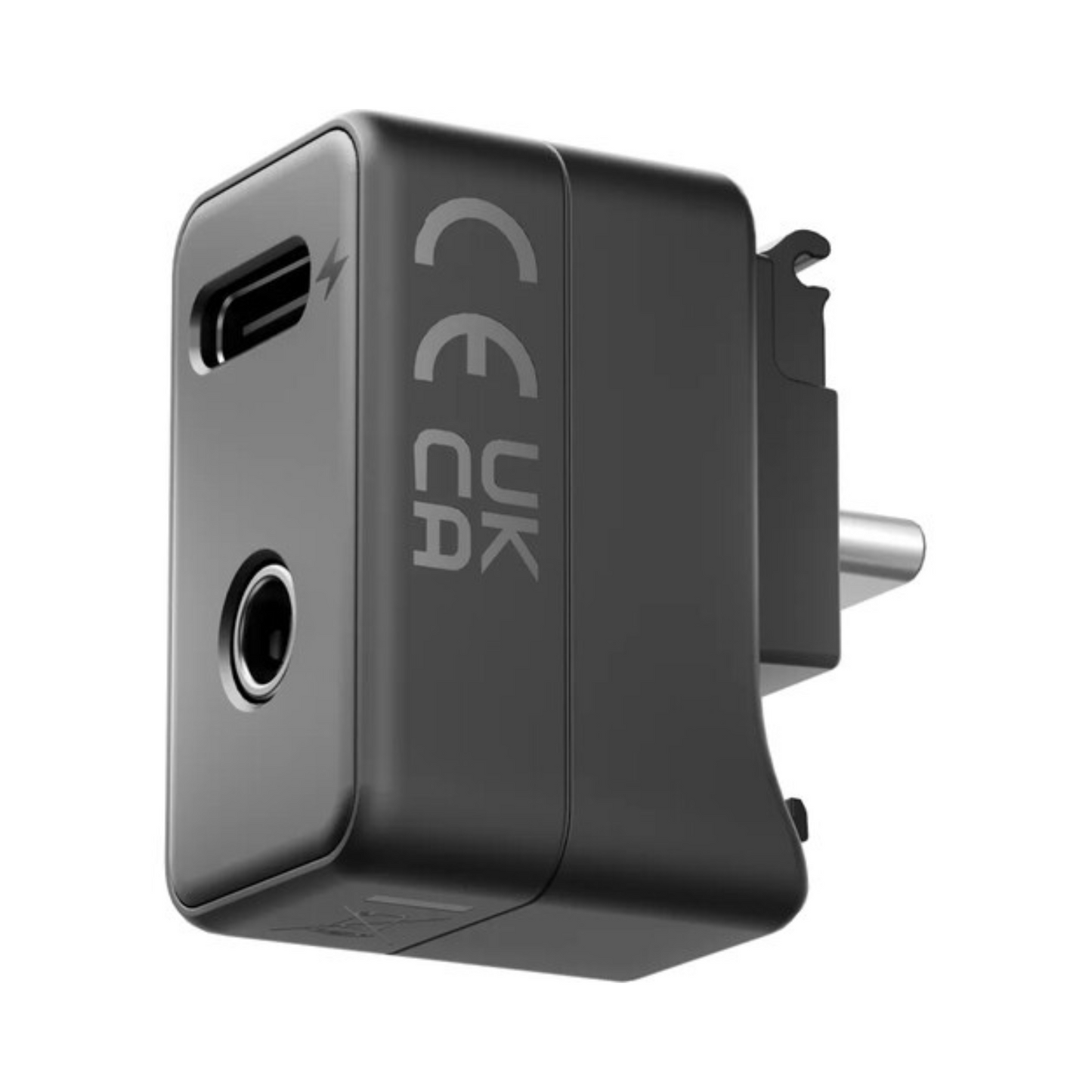 Insta360 X5 Microphone Adapter, Black