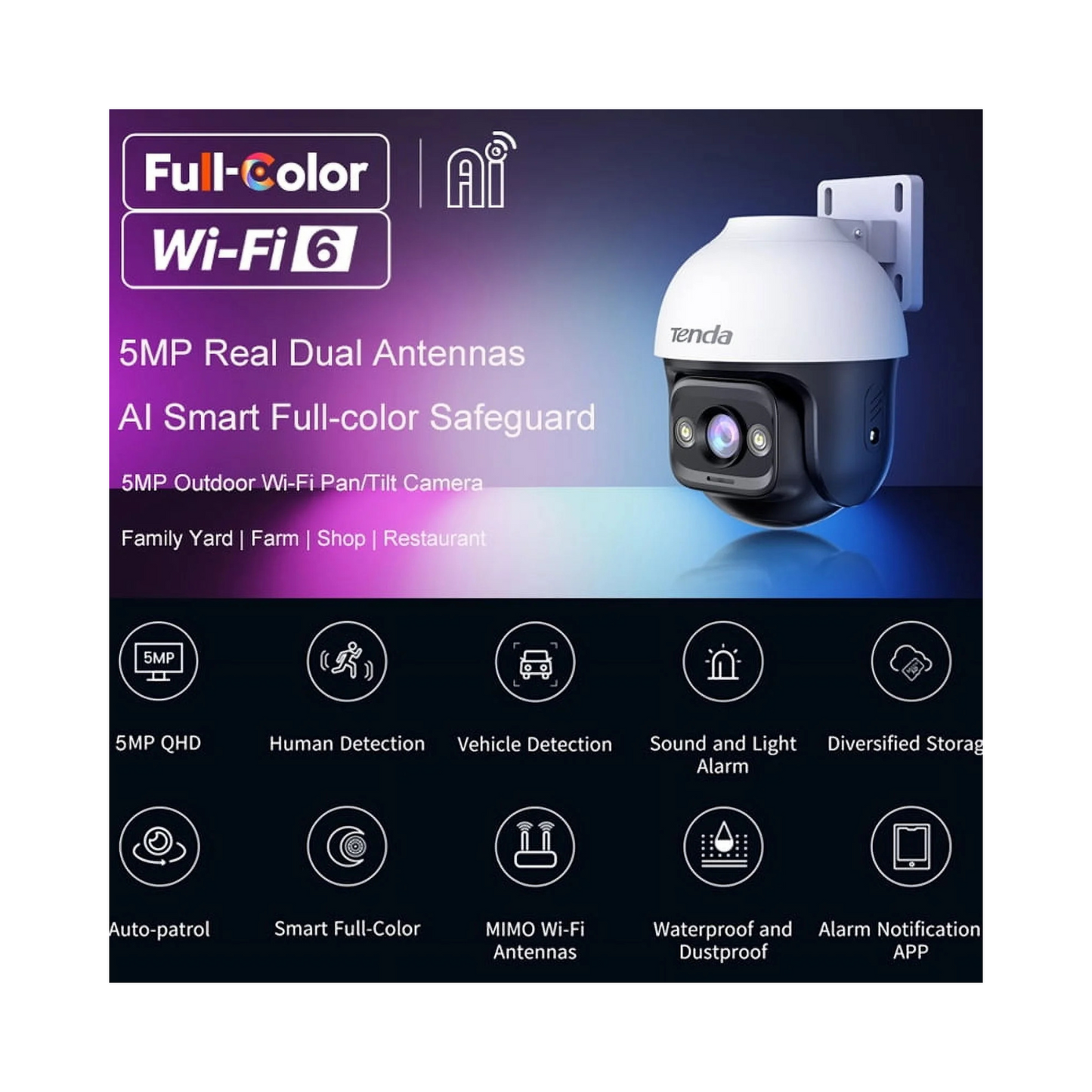 TENDA RH7L IP CAMERA