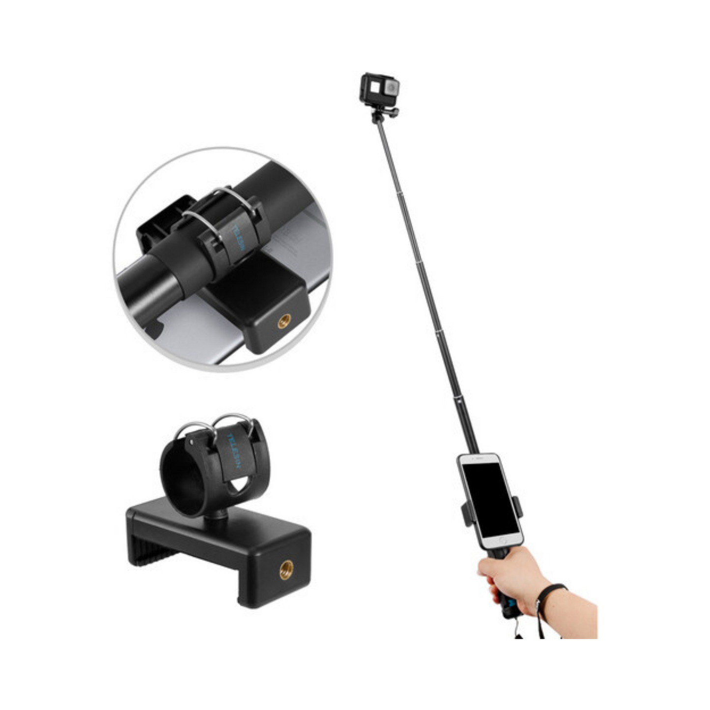 Telesin Monopod With Tripod