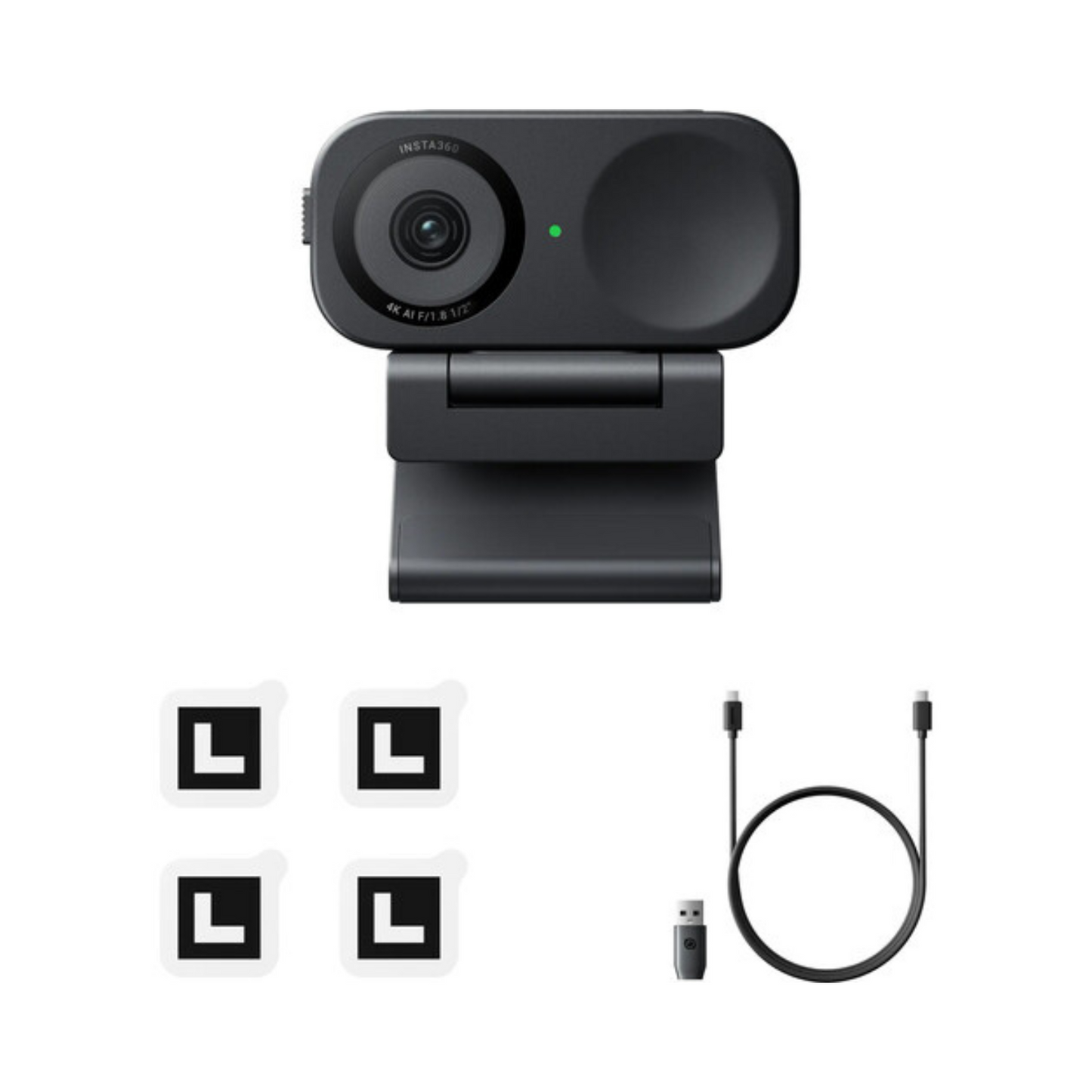 Insta360 Link 2C, Webcam, Black