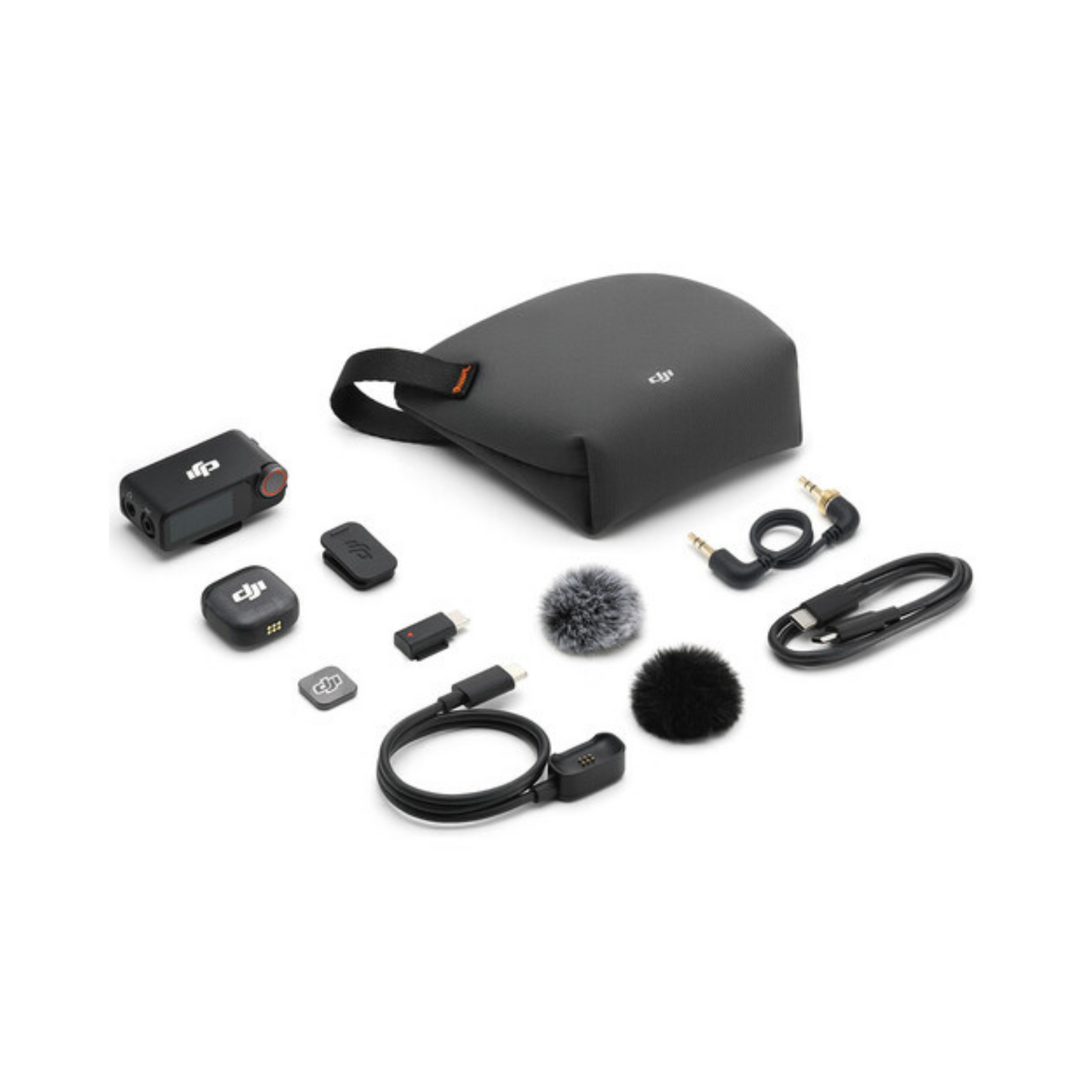 DJI Mic 3, Compact Wireless Microphone System, Black