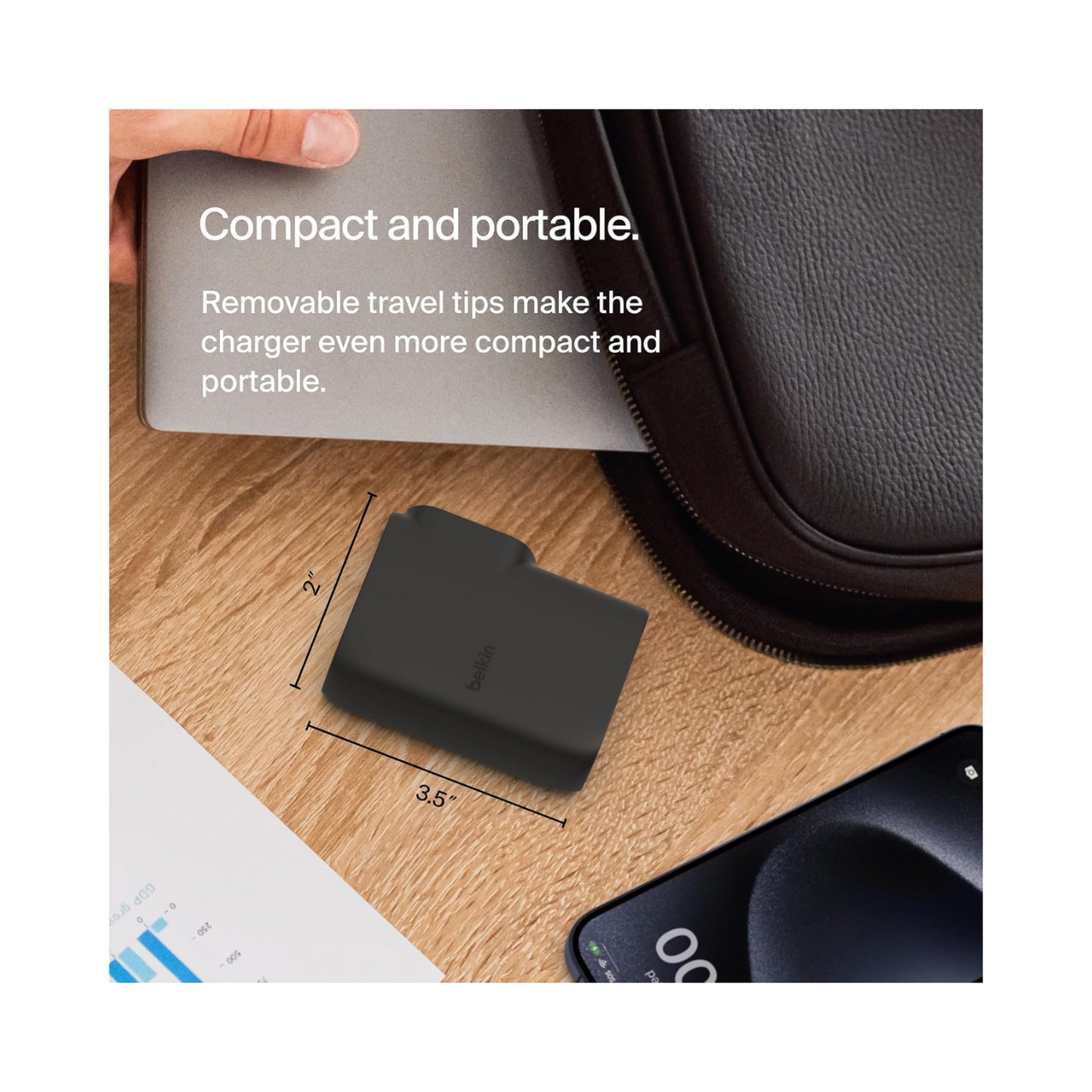 BELKIN 25W HYBRID WALL CHARGER+5K P