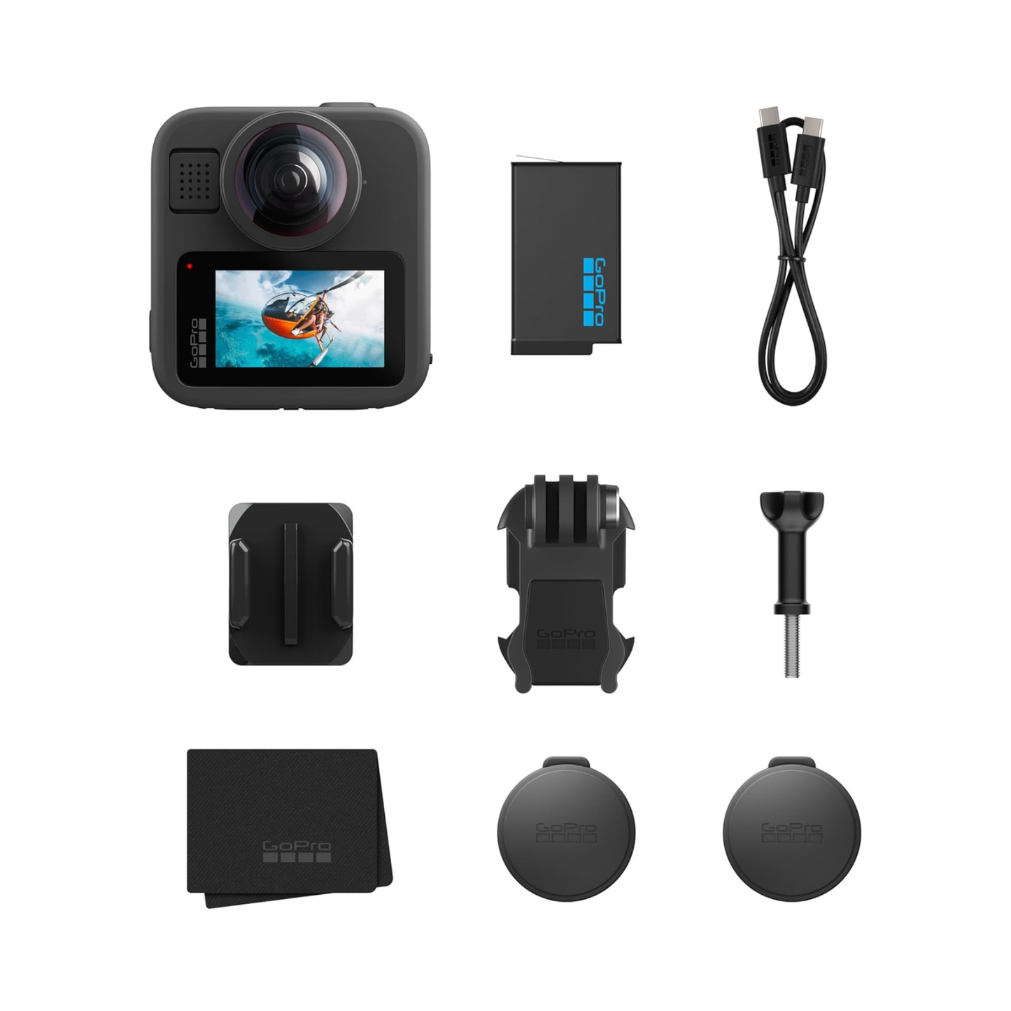 GoPro MAX 2, Waterproof 360 Action Camera, Black