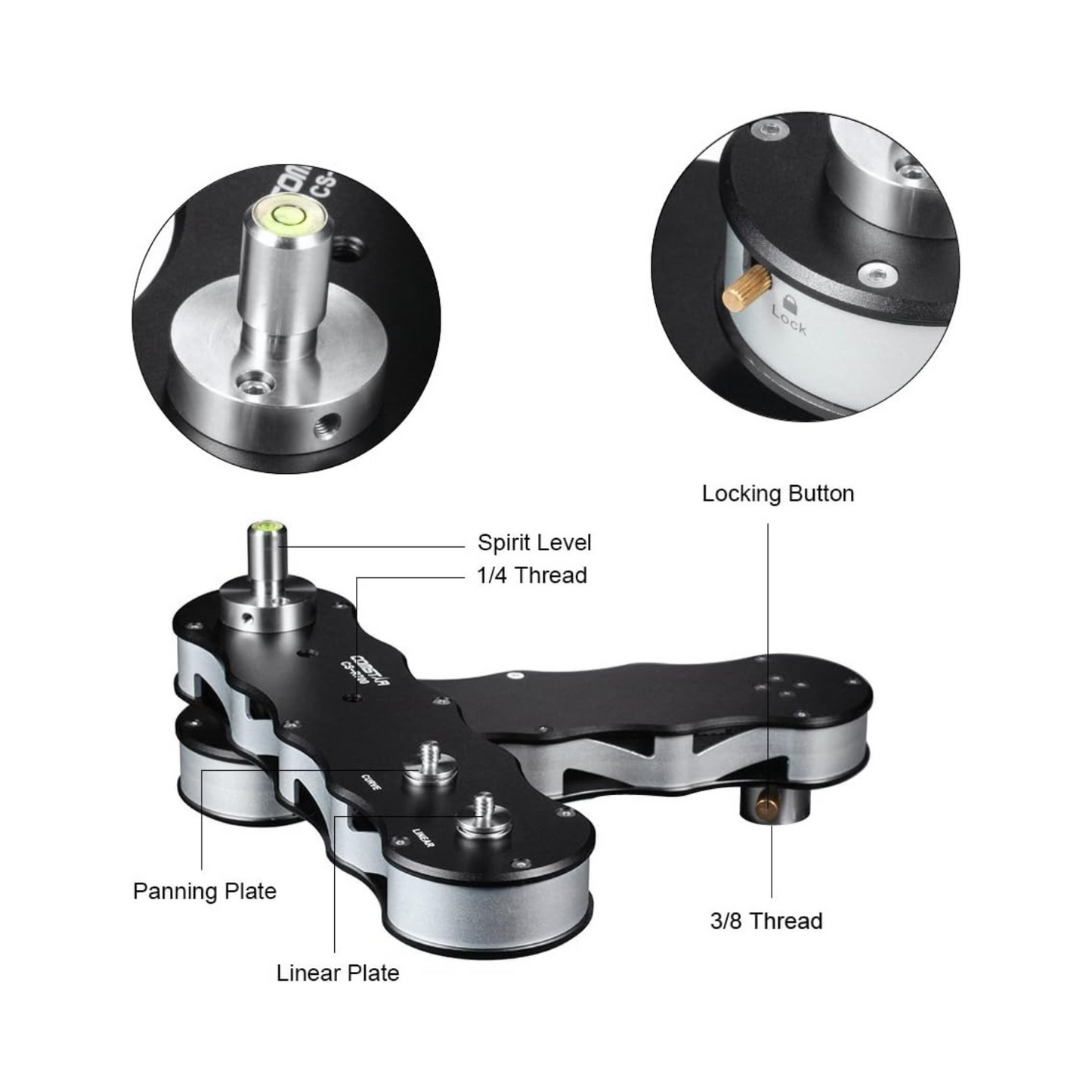 Commlite CS-R700 Slider Track