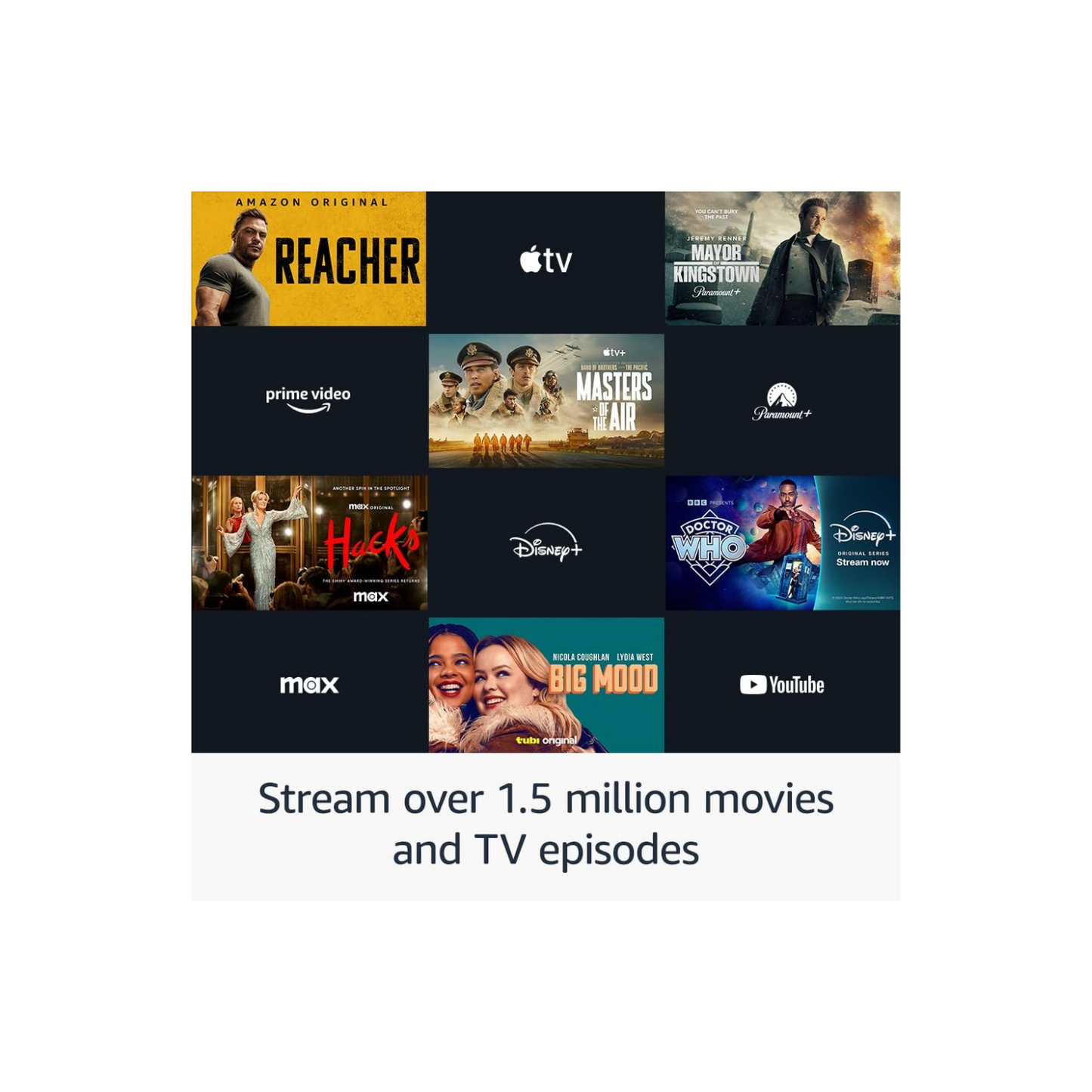 Amazon Fire TV Stick 4K (newest model) with AI-powered Fire TV Search, Wi-Fi 6
