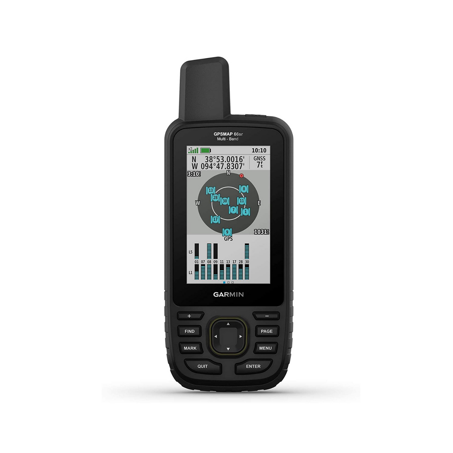Garmin GPSMAP 66sr, Hiking Handheld with Expanded GNSS