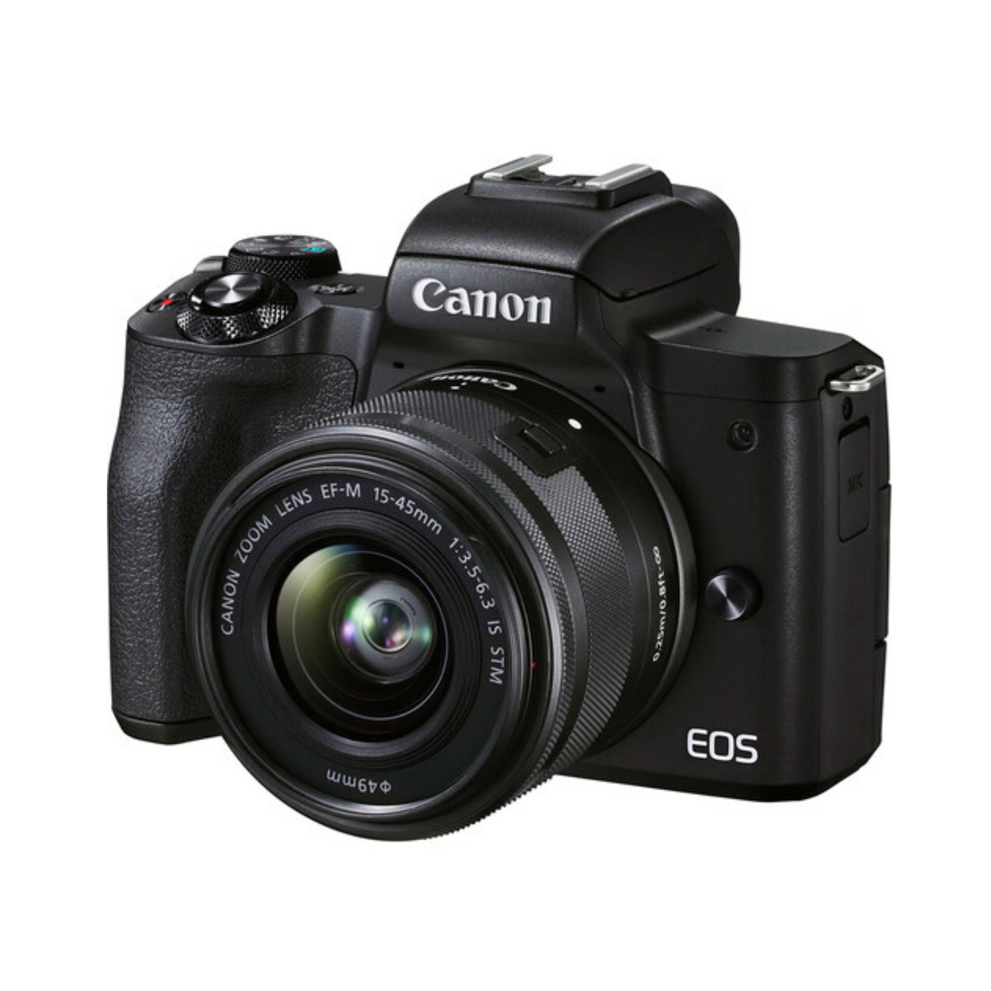 Canon EOS M50 II 14-45mm Lens Kit Mirrorless Camera Black