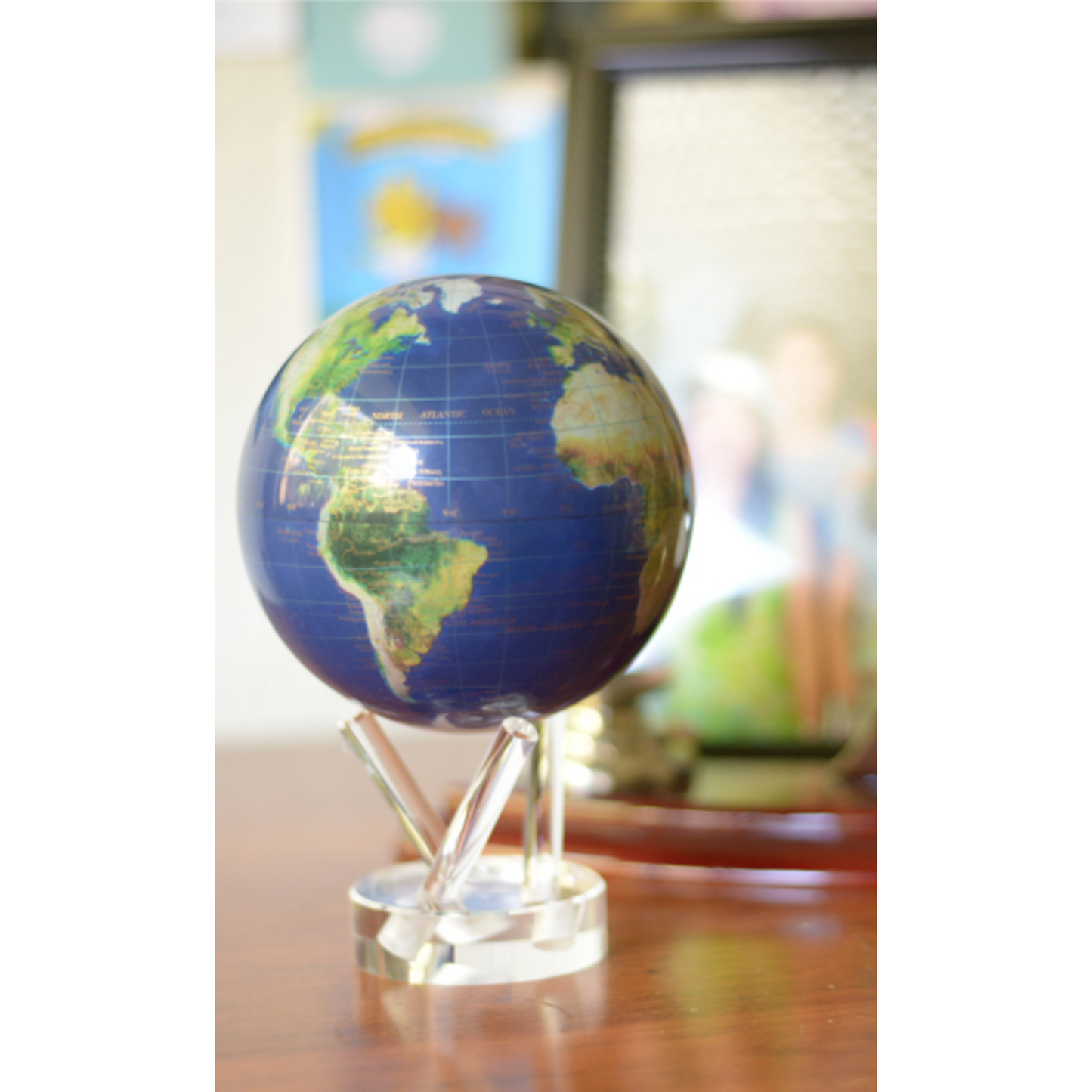 Mova Globe Satellite View Self Rotating Globe