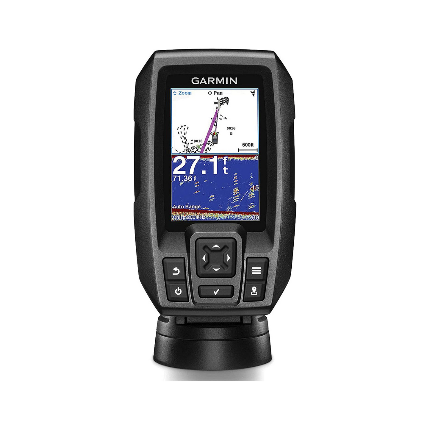Garmin Striker 4 with Transducer, 3.5" GPS Fishfinder with Chirp Traditional Transducer