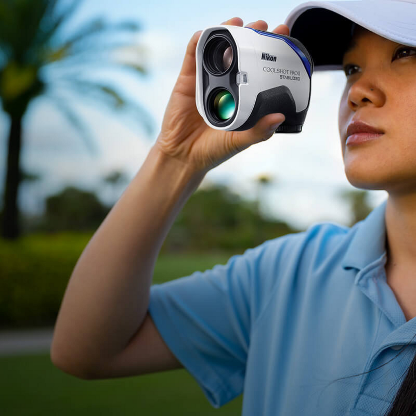 Nikon CoolShot PROII Stabilized Rangefinder (White)