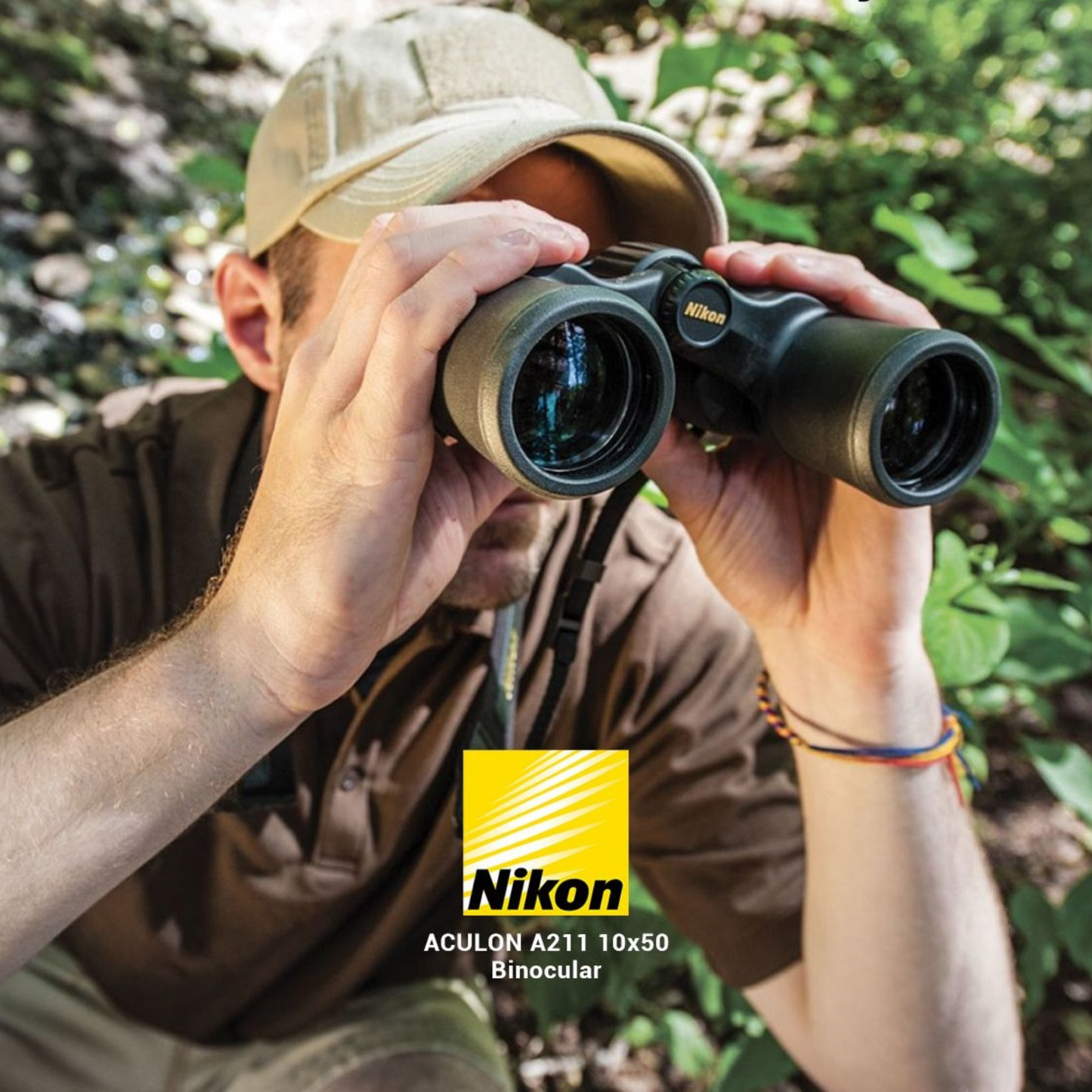 Nikon Aculon A211 10x50 Binocular (Black)