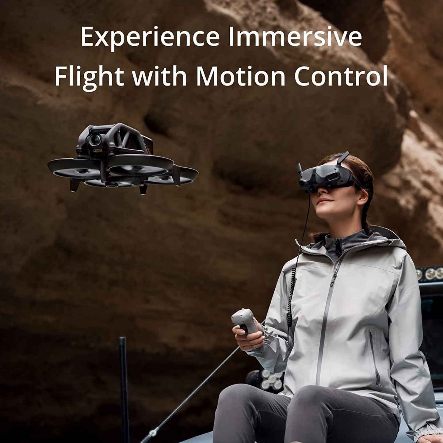 Dji Avata Pro-View Combo (DJI Goggles 2) - First-Person View Drone UAV Quadcopter