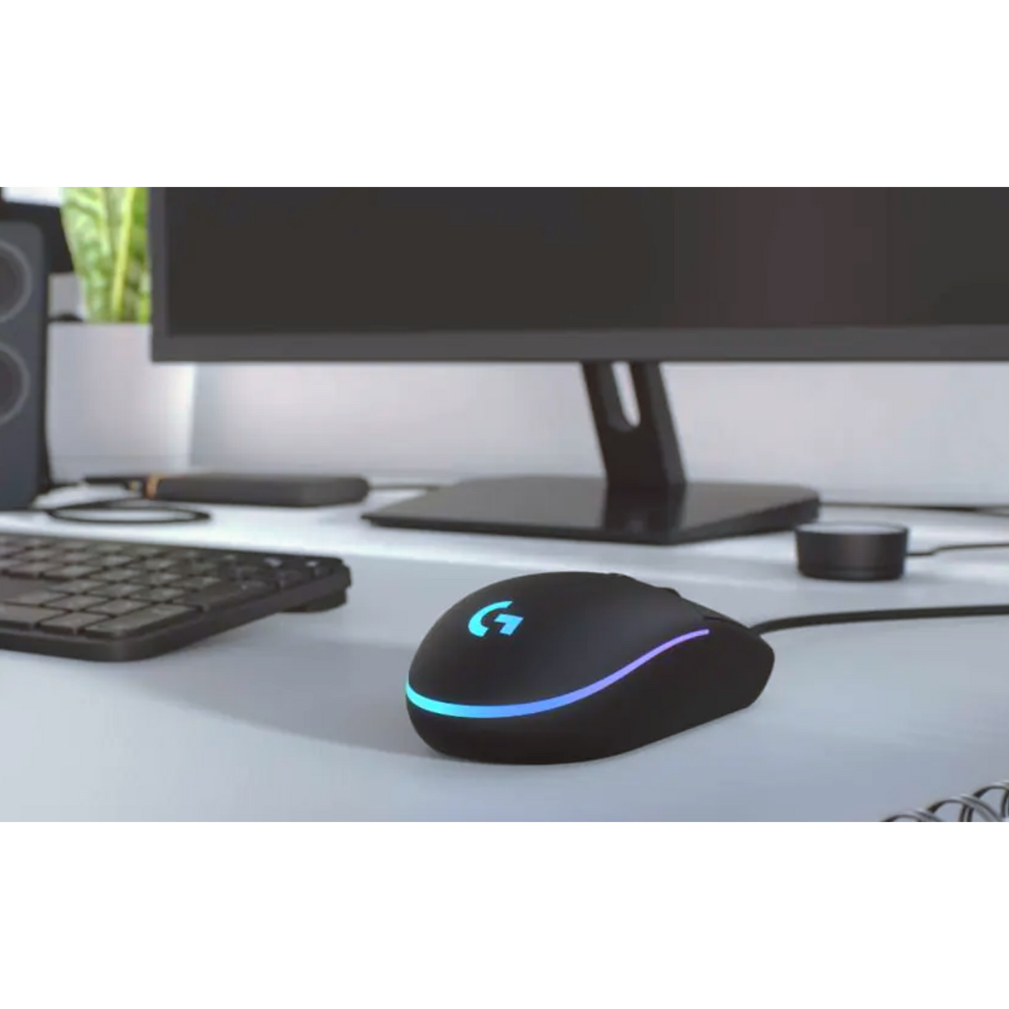 Logitech G102 Light Sync Gaming Wired Mouse with Customizable RGB Lighting