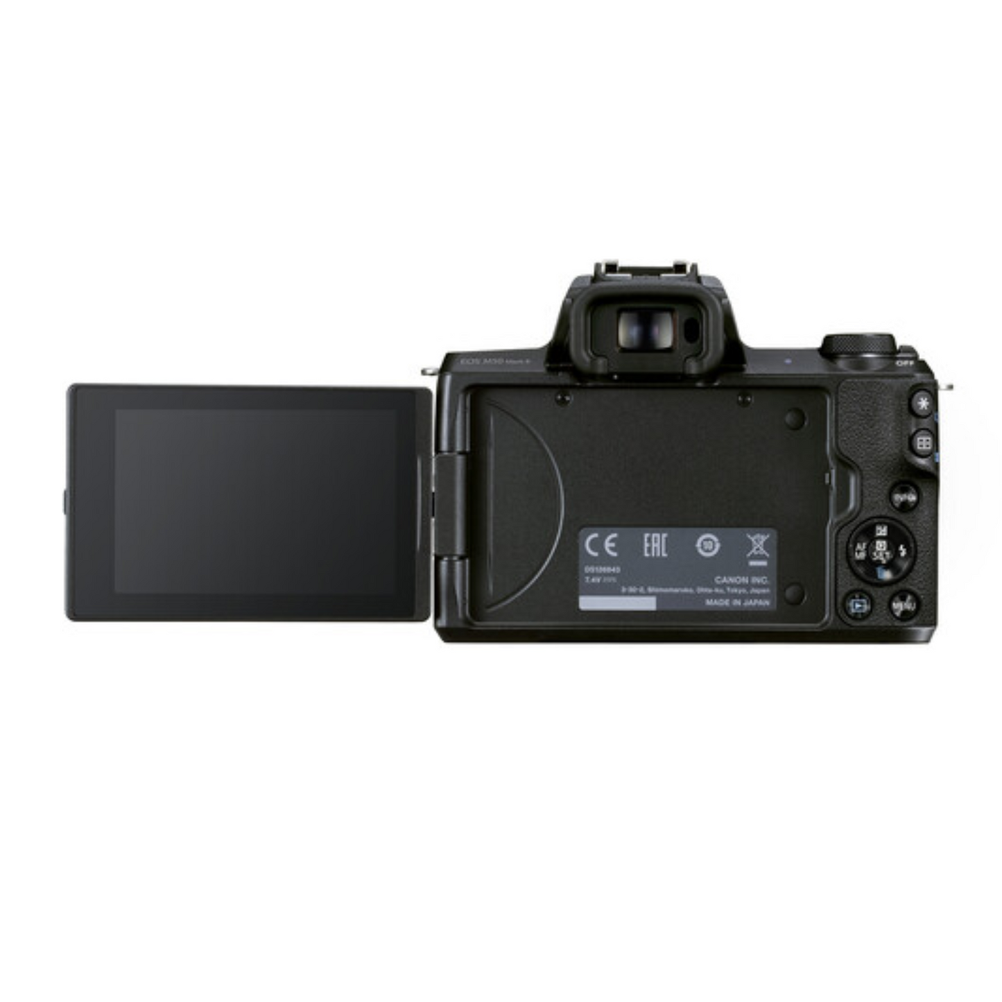 Canon EOS M50 II 14-45mm Lens Kit Mirrorless Camera Black