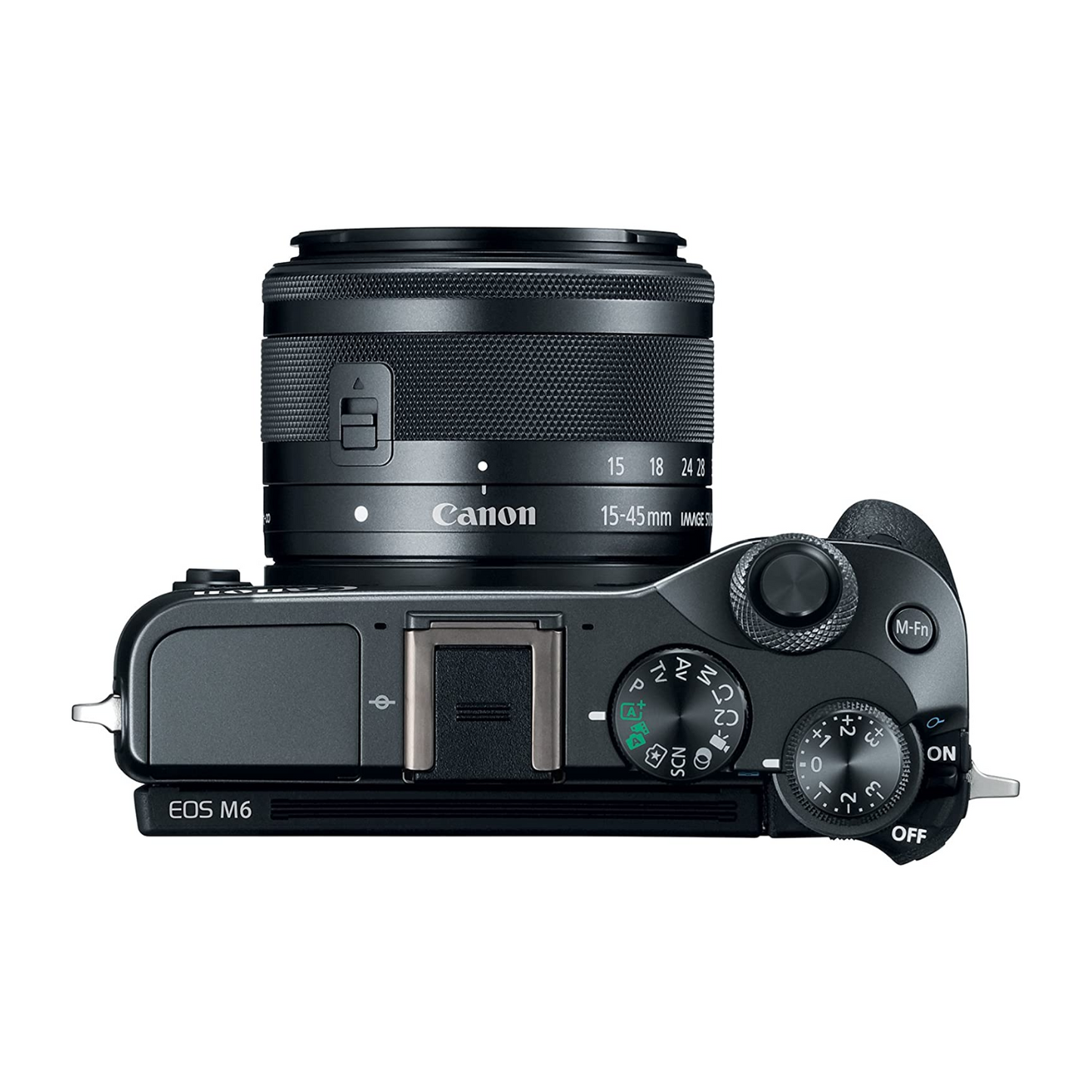 Canon EOS M6 with 18-150MM Kit Lens Mirrorless Camera Black
