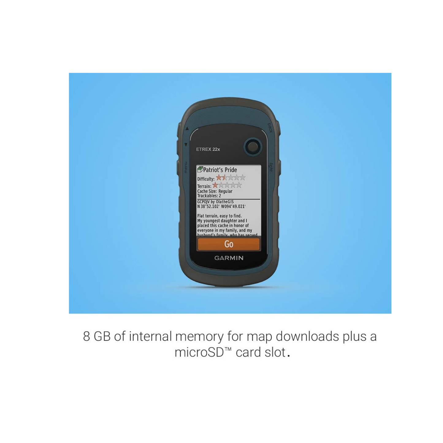 Garmin Etrex 22x, Rugged Handheld GPS Navigator