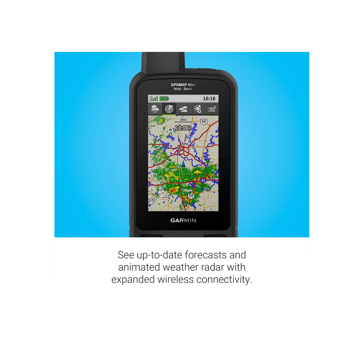 Garmin GPSMAP 66sr, Hiking Handheld with Expanded GNSS