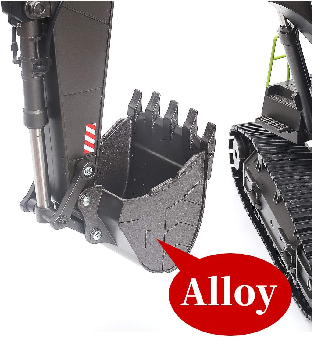 Huina 1593 Alloy Excavator Remote Control Toy