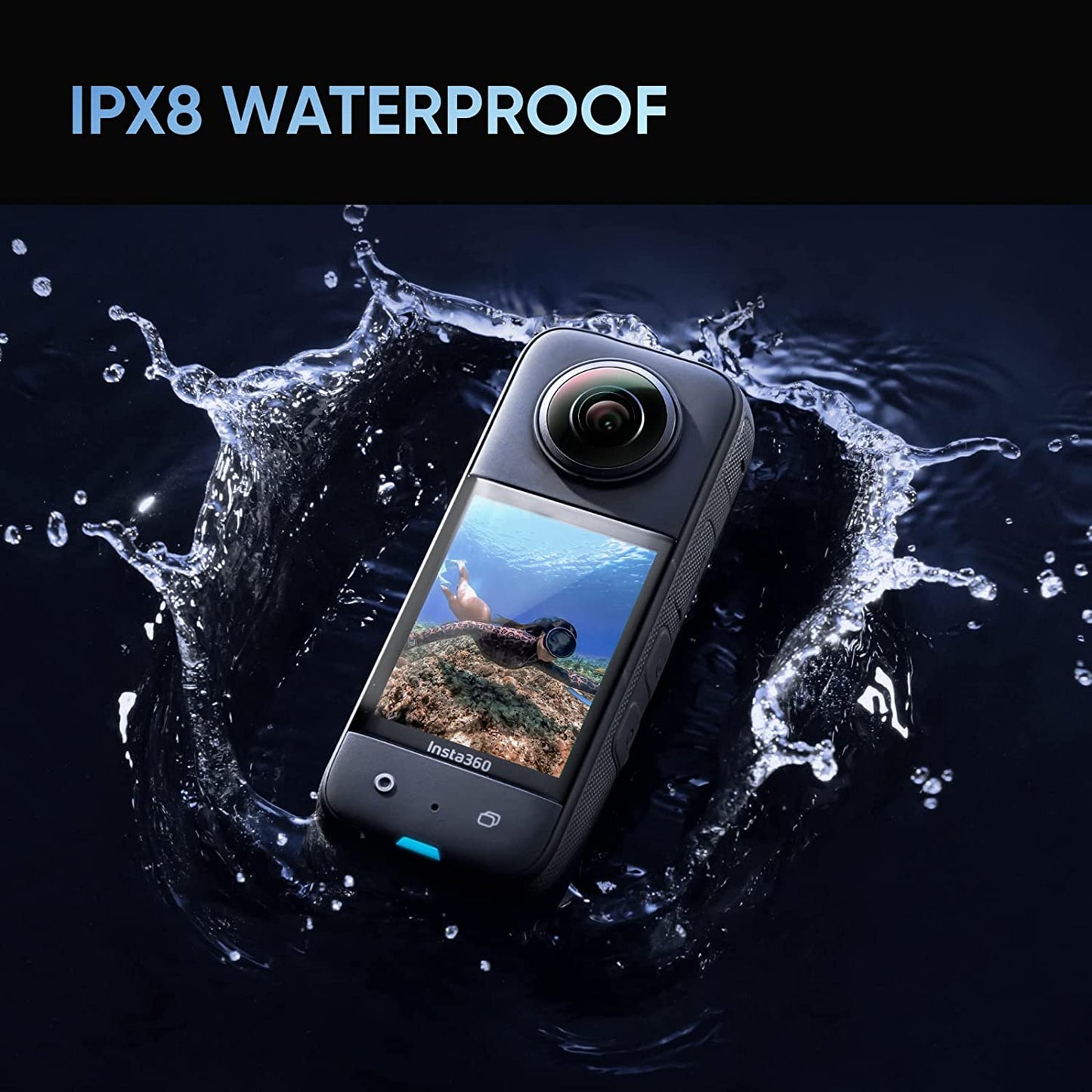 Insta 360 X3 Action Camera - Motorcycle Kit