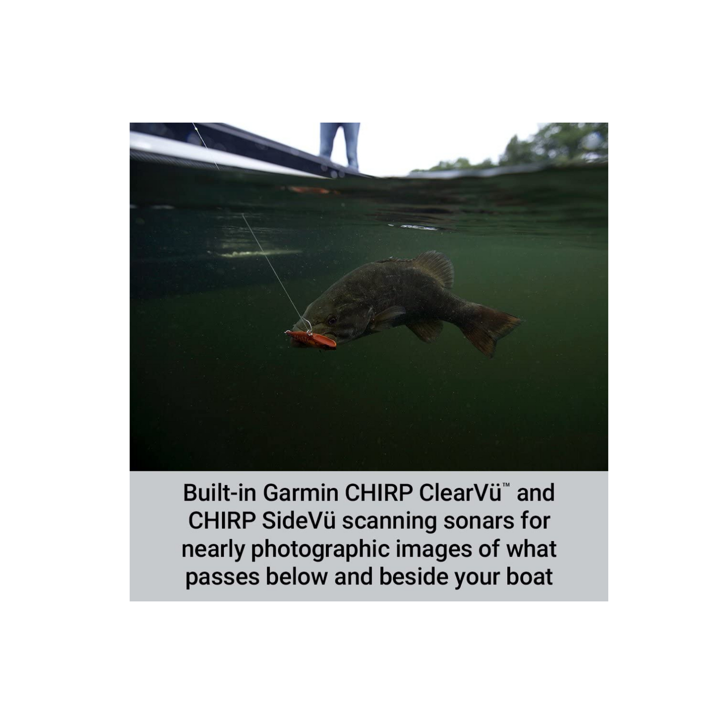 Garmin Striker 7SV with Transducer, 7" GPS Fishfinder with Chirp Traditional