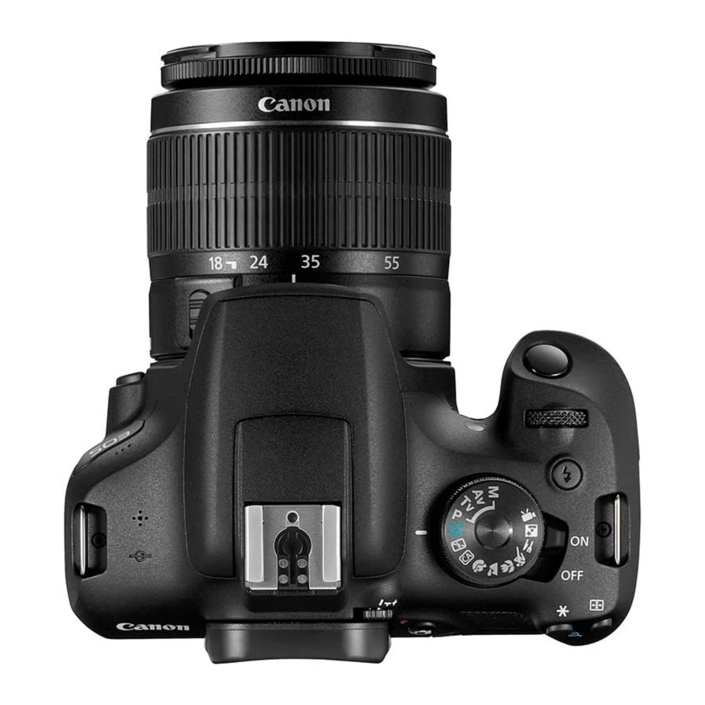 Canon EOS 2000D DSLR Camera with 18-55mm Lens Kit, Black