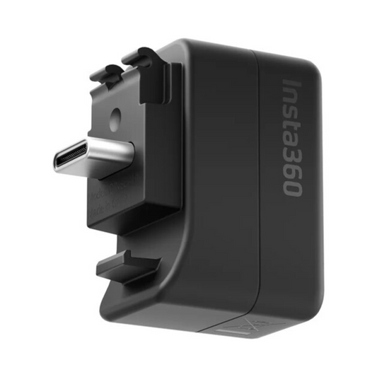 Insta360 X5 Microphone Adapter, Black
