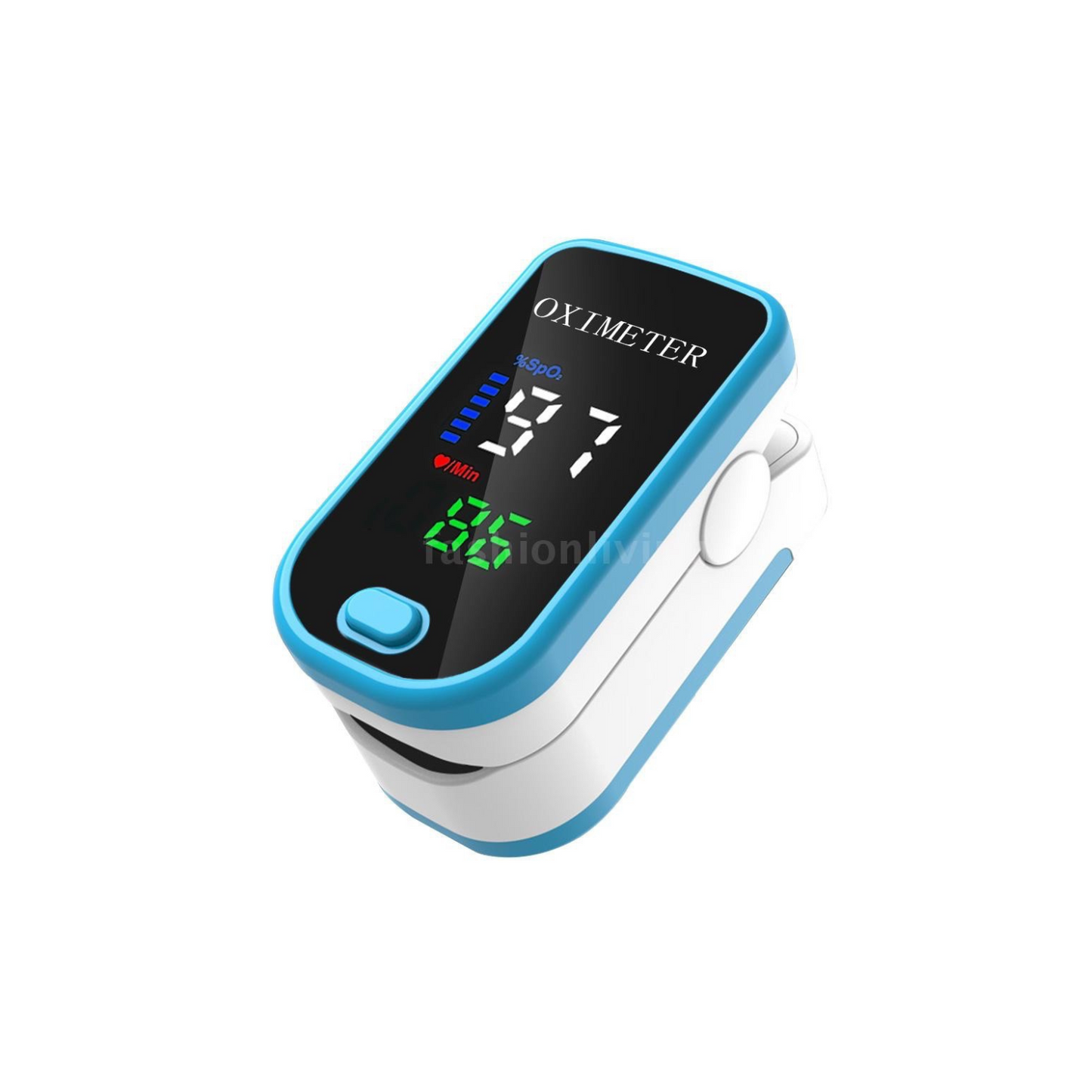 Fingertip Pulse Oximeter Blood Oxygen Saturation Monitor for Pulse Rate and SpO2 Level