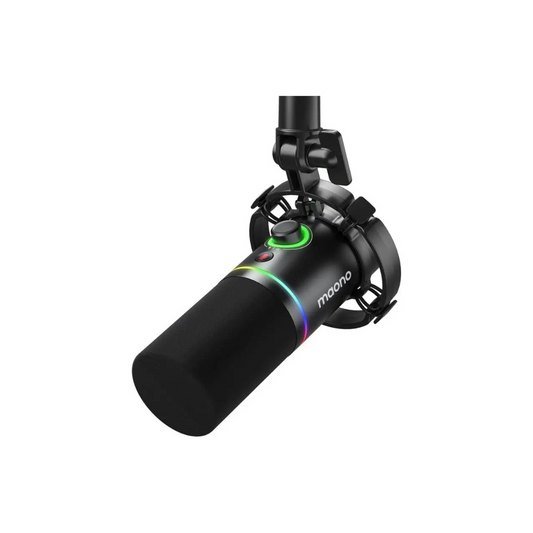 Maono PD200X, USB/XLR Podcast Dynamic Microphone, Black