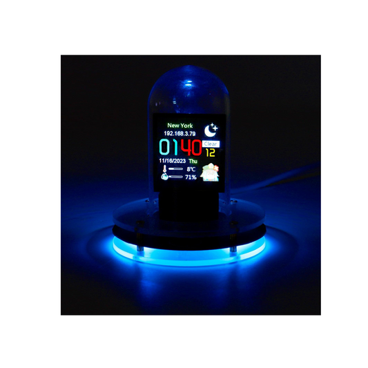 RGB Digital Alarm Clock