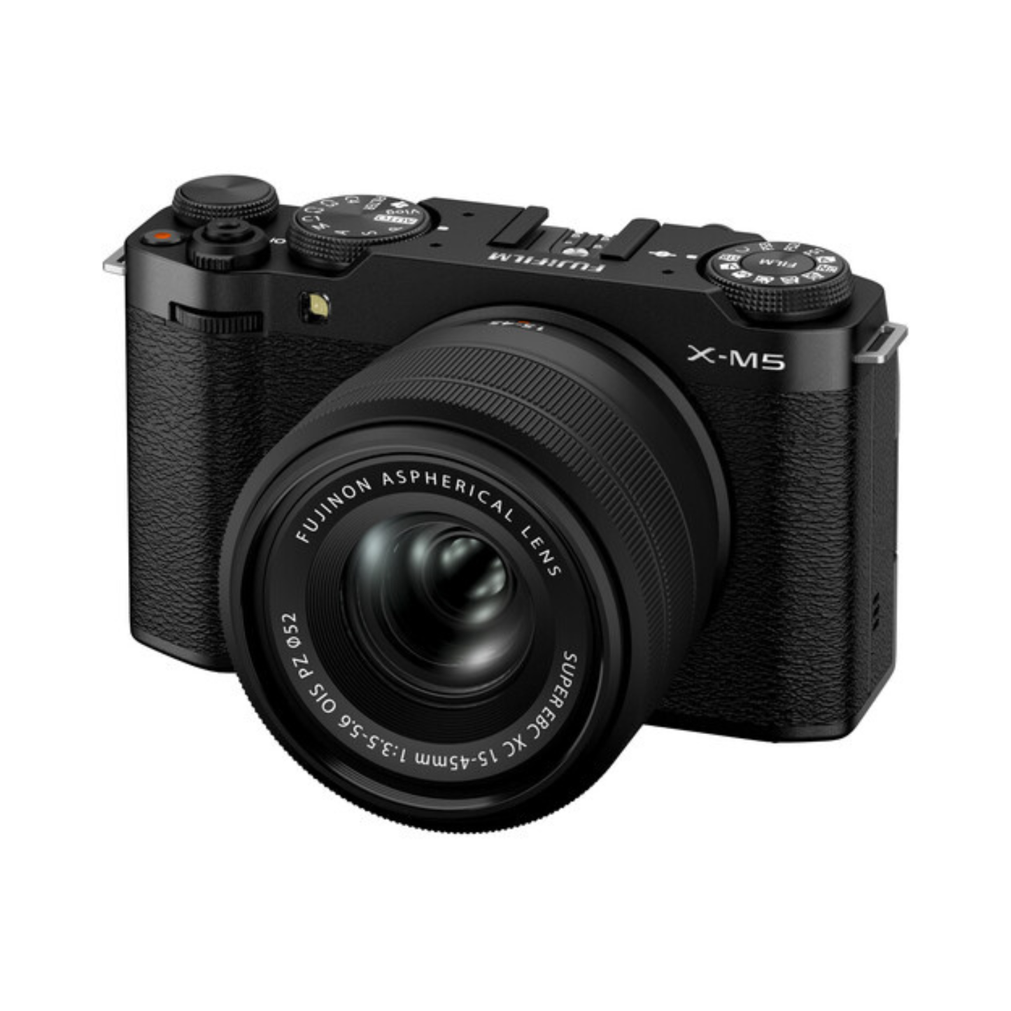 Fujifilm X-M5, with XC 15-45mm f/3.5-5.6 Lens Mirrorless Camera, Black