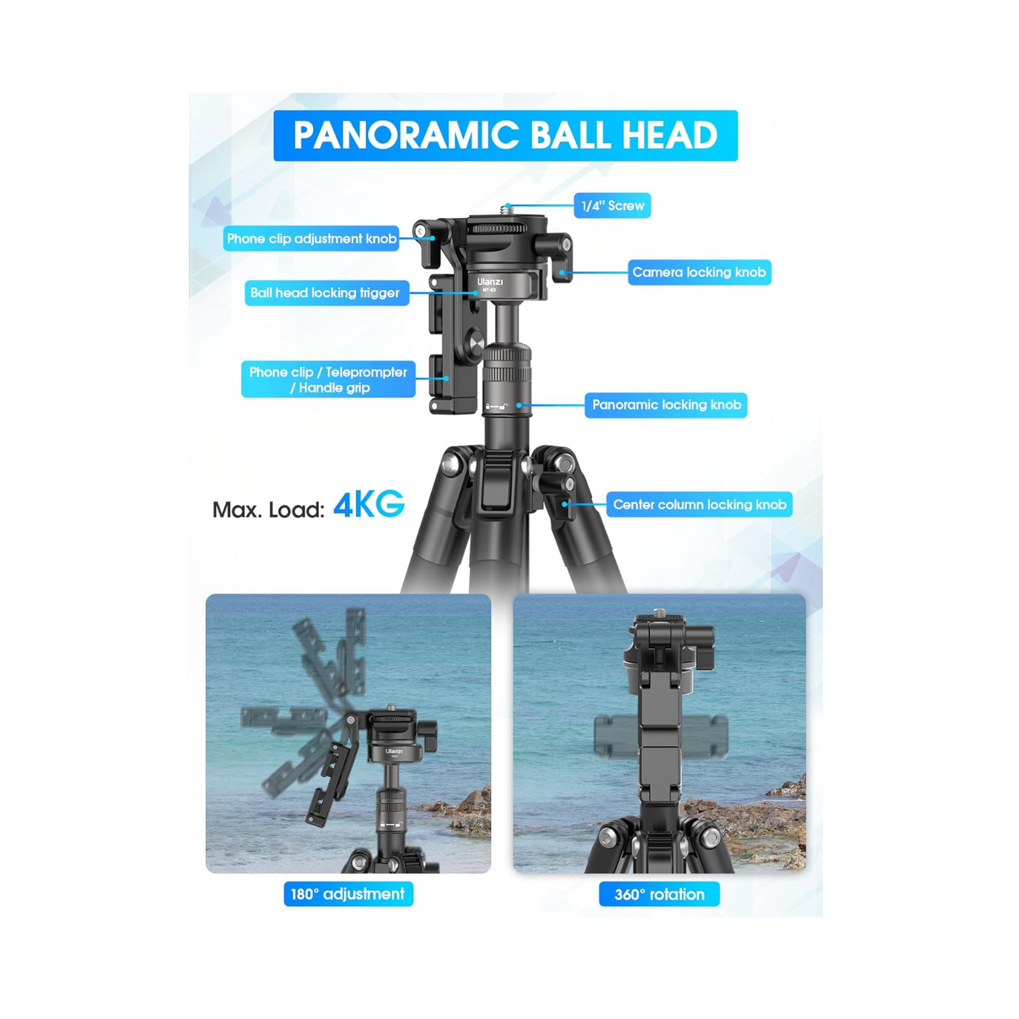 ULANZI MT-63 MINI TRIPOD