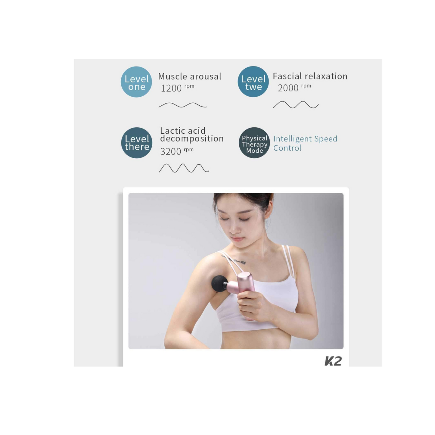 Kica K2 Portable Mini Massage Gun