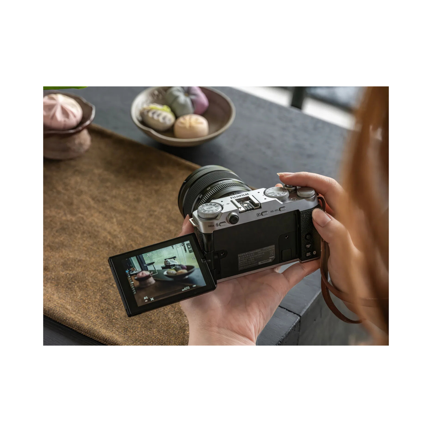 Fujifilm X-M5, with XC 15-45mm f/3.5-5.6 Lens Mirrorless Camera, Black