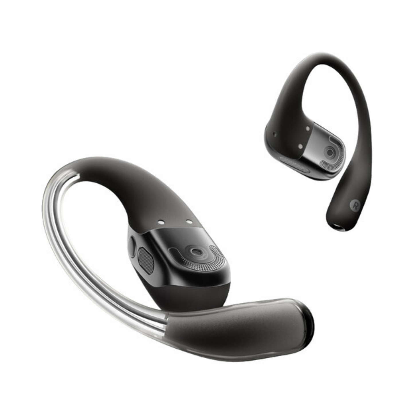 Shokz OpenFit 2+, Open-Ear Headphones, Black