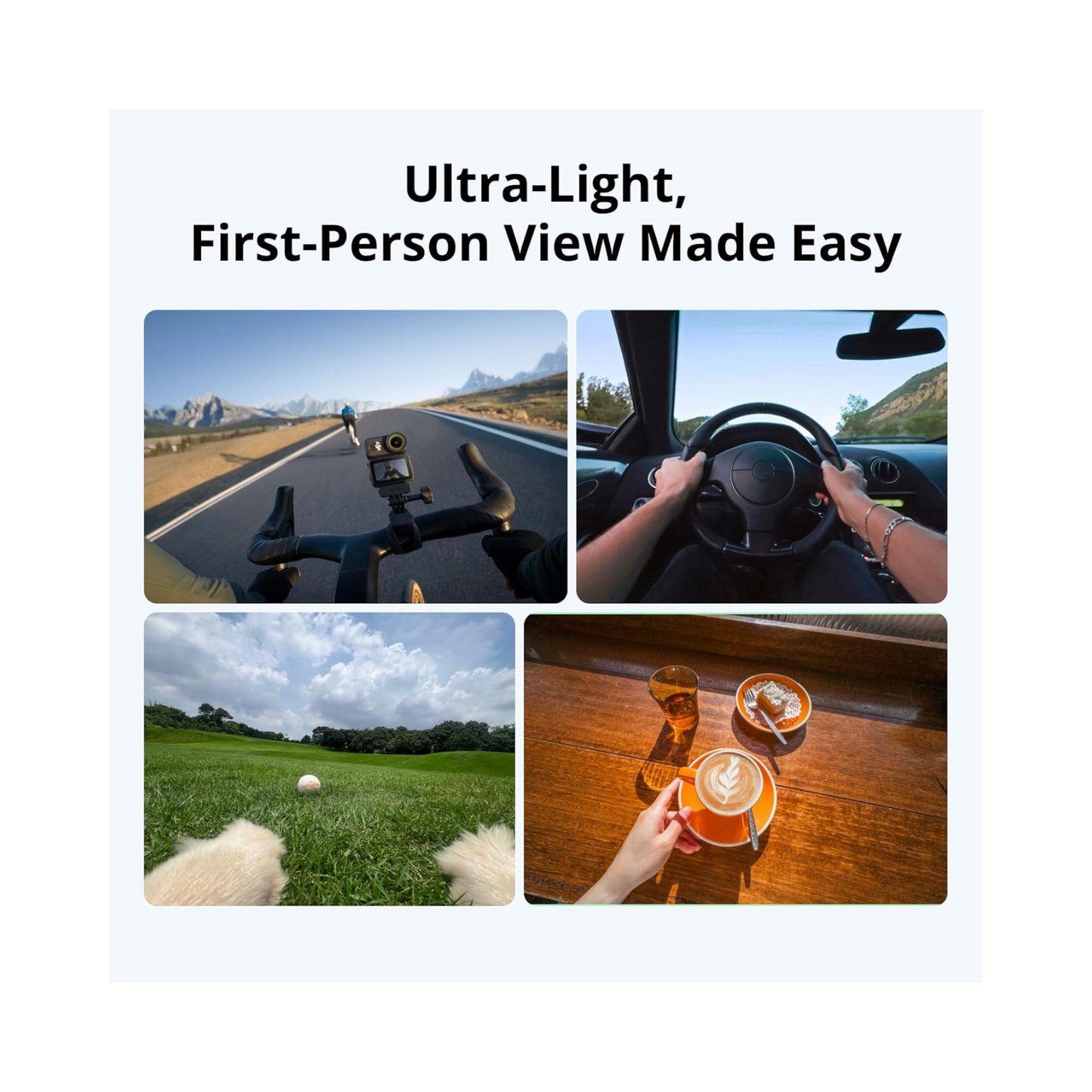DJI Osmo Nano Standard Combo, Action Camera, Black