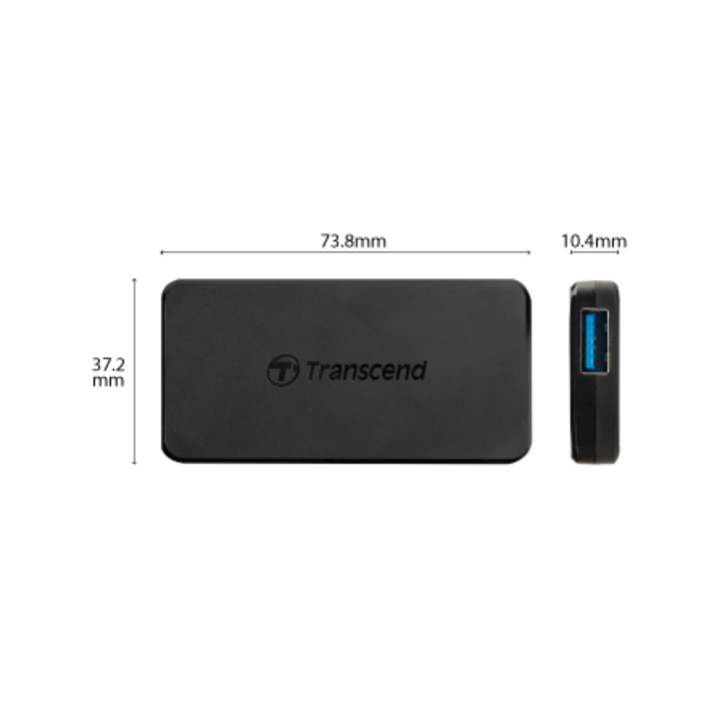 TRANSCEND HUB2 4-IN-1 TYPE-A GEN1