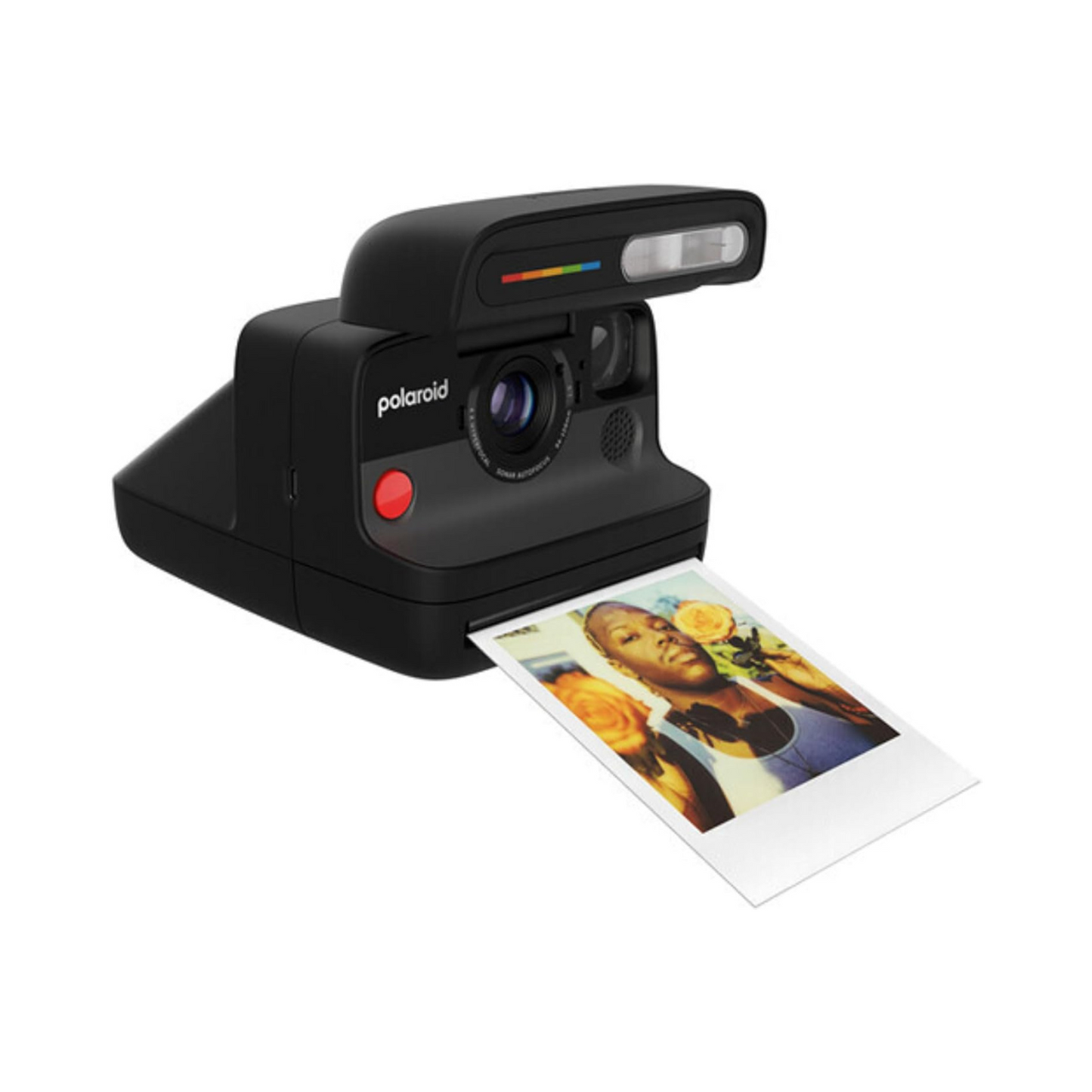 Polaroid Flip, Instant Camera with Sonar Autofocus and Retro Design, Black