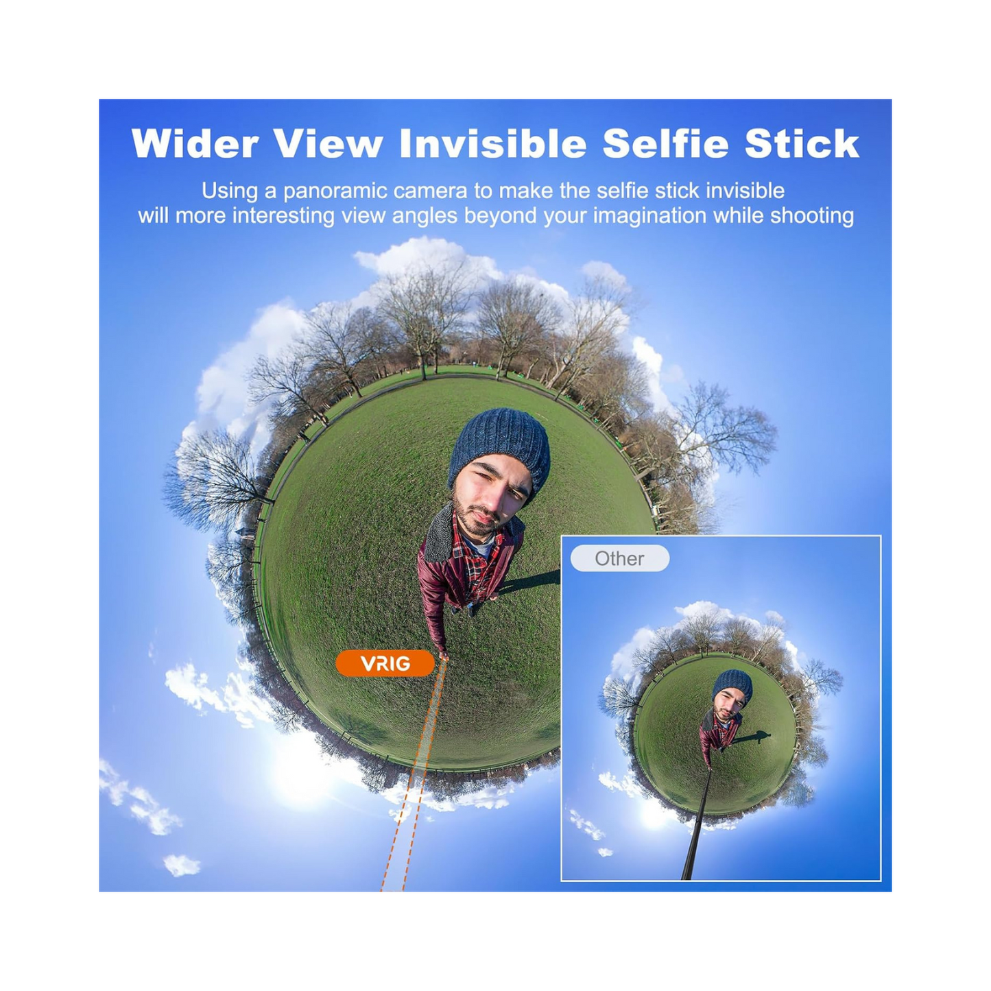 VRIG TP-21 INVISIBLE SELFIE