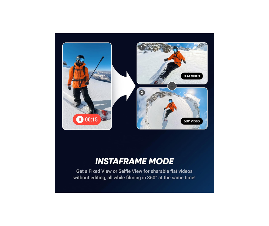 Insta360 X5 - Waterproof 8K 360° Action Camera