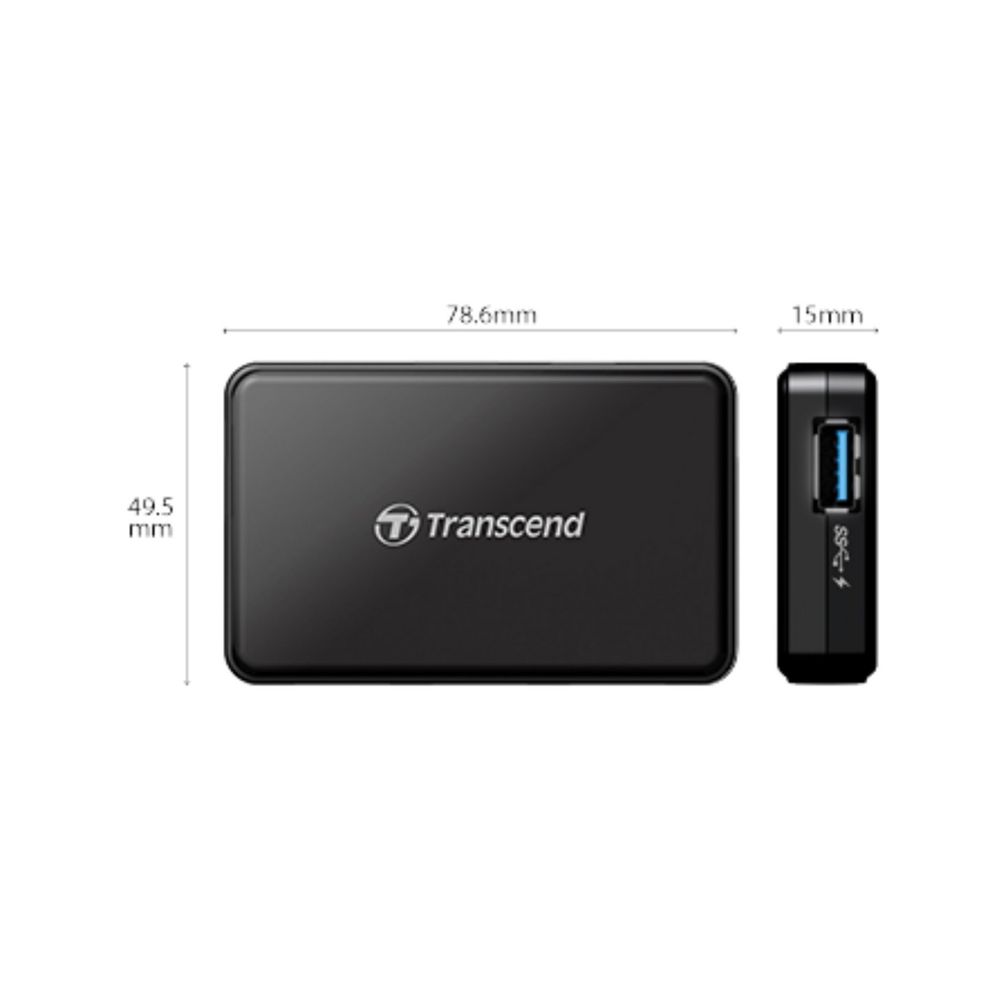 TRANSCEND HUB3 4-IN-1 TYPE-A GEN1