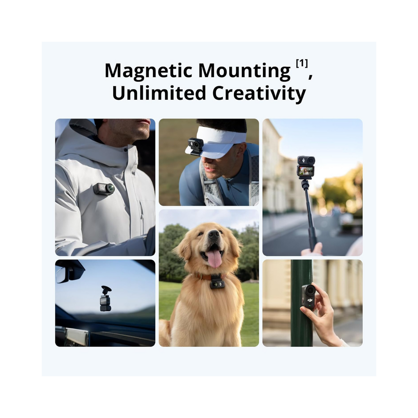 DJI Osmo Nano Standard Combo, Action Camera, Black