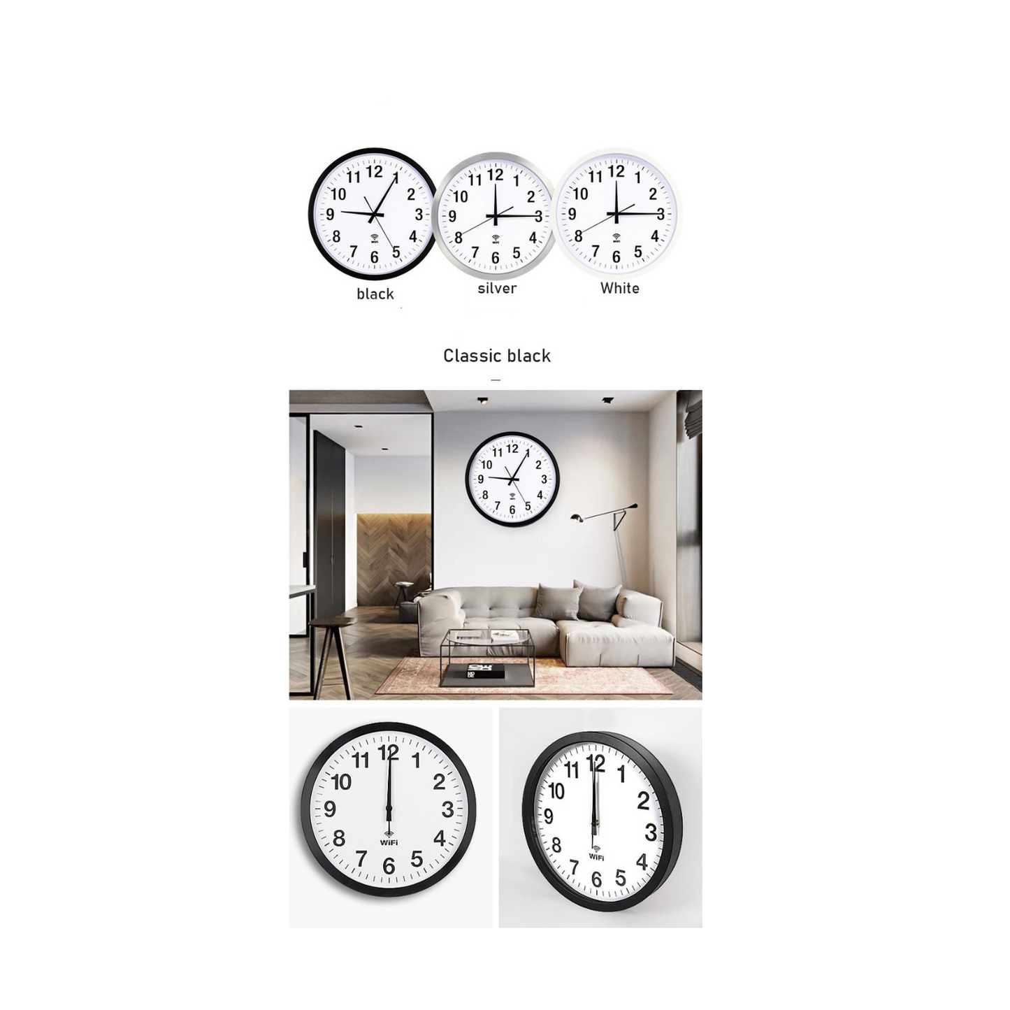 Smart Wall Clock Wifi