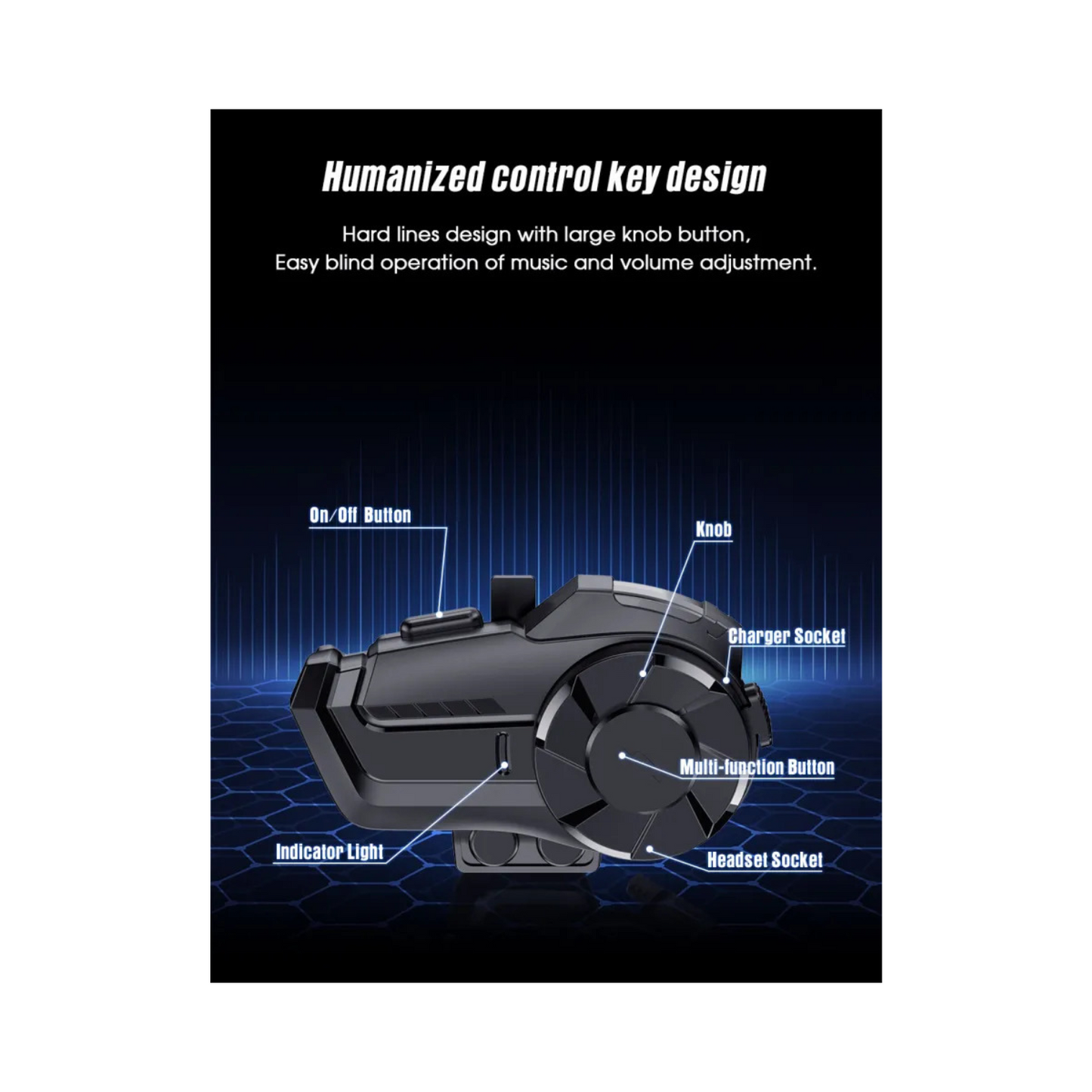HYSNOX HY-1001 BT INTERCOM