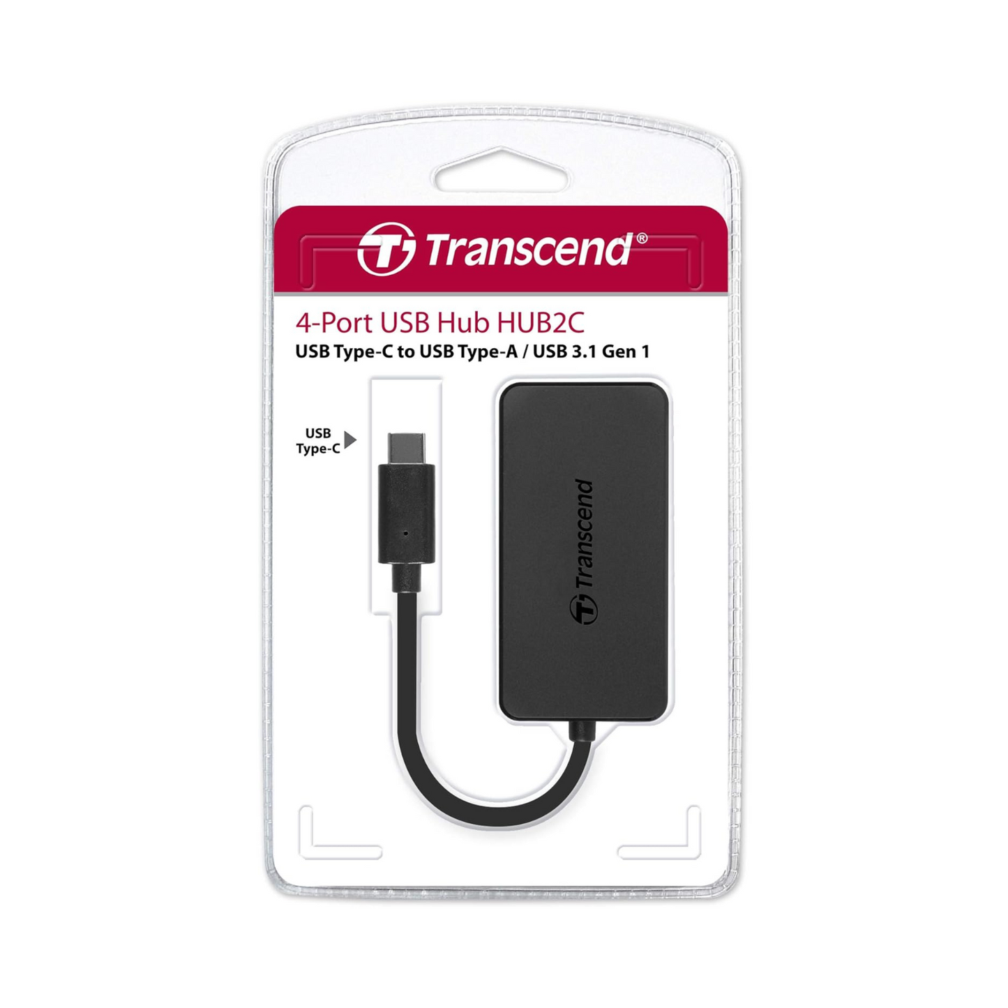 TRANSCEND HUB2C 4-IN-1 TYPE-C GEN1